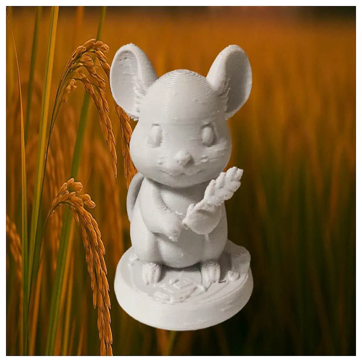 chinese zodiac figurine year of the collectible 2024 lucky statue metal gold ornament feng shui wealth symbol