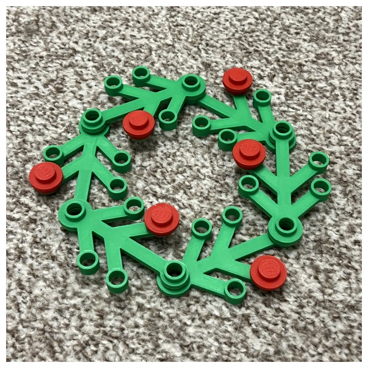 Large Building Blocks Flower Rings Kids Educational Toys Construction Play Area Creative Insert Toys Indoor Games Parent Child Interaction Learning Co