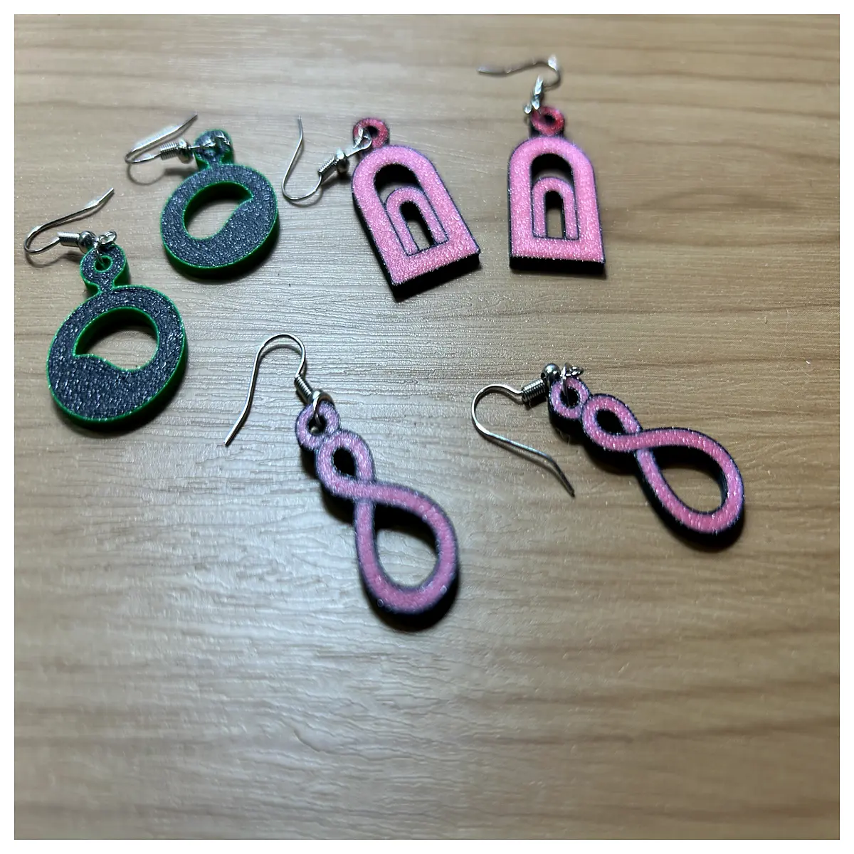 Macaron Earring 3D Printed Sweet Cute Style Girl Accessories Trendy Jewelry Fashion Earring 3D Print Ear Stud