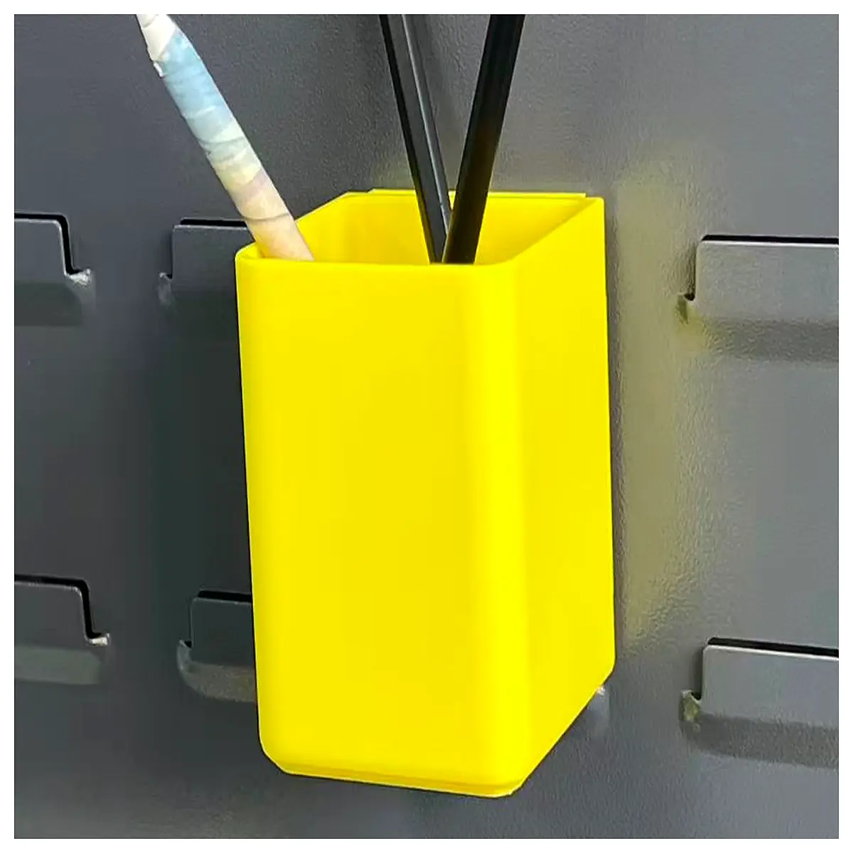 Perforated Pen Holder Desk Organizer Creative Multi Function Pencil Case Office School Supplies Storage