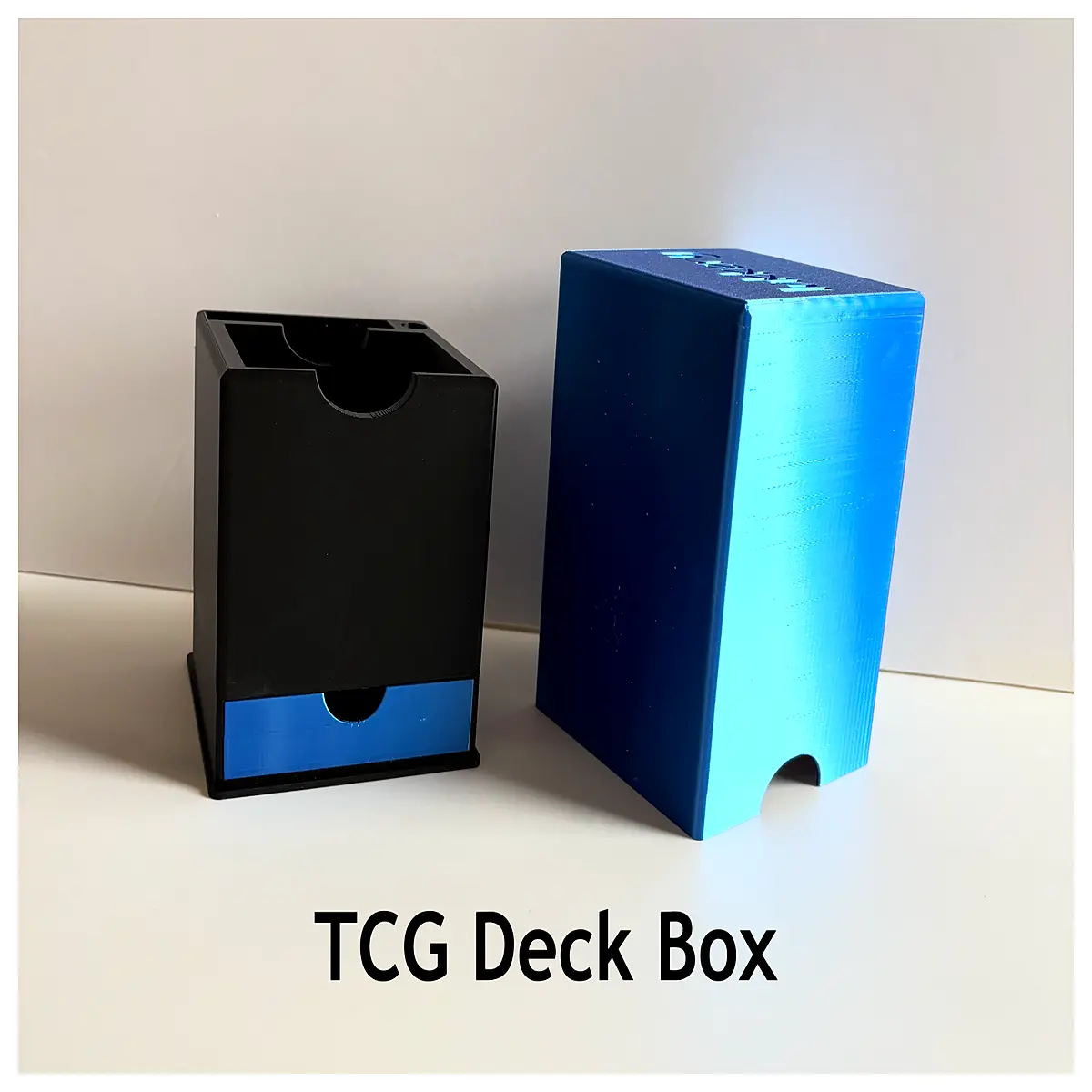 TCG Card Box Notebook Pencil Storage Box Game Card Organizer Desk Card Space Cards Easy Storage