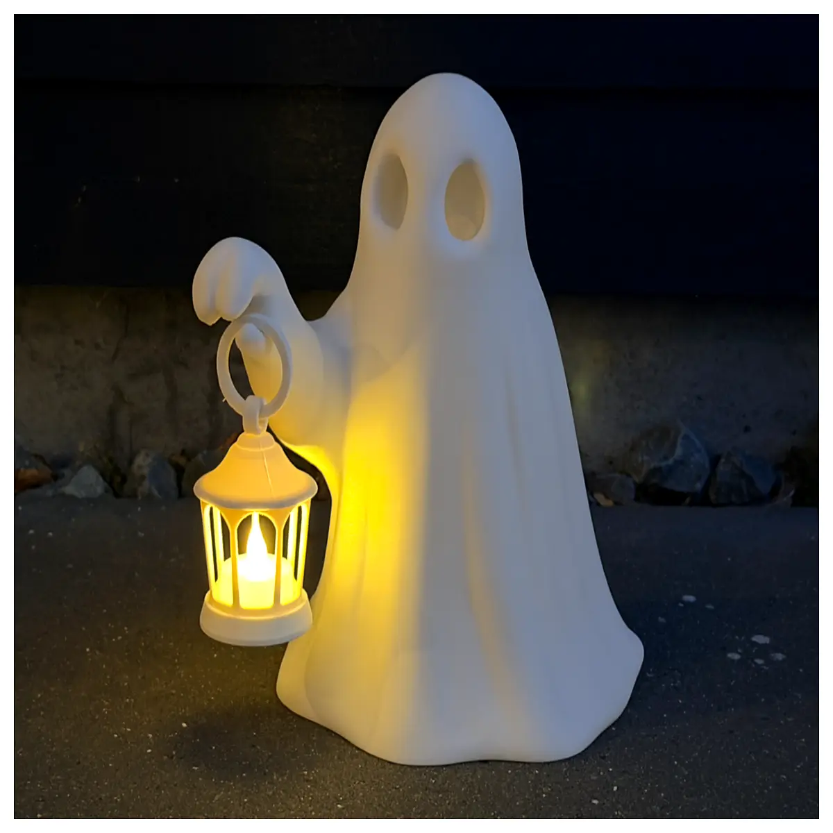 Lantern Ghost Toy Cute Little Ghost Model Kids Night Decoration Fairy Tale Character Roleplay Carnival Small Goods