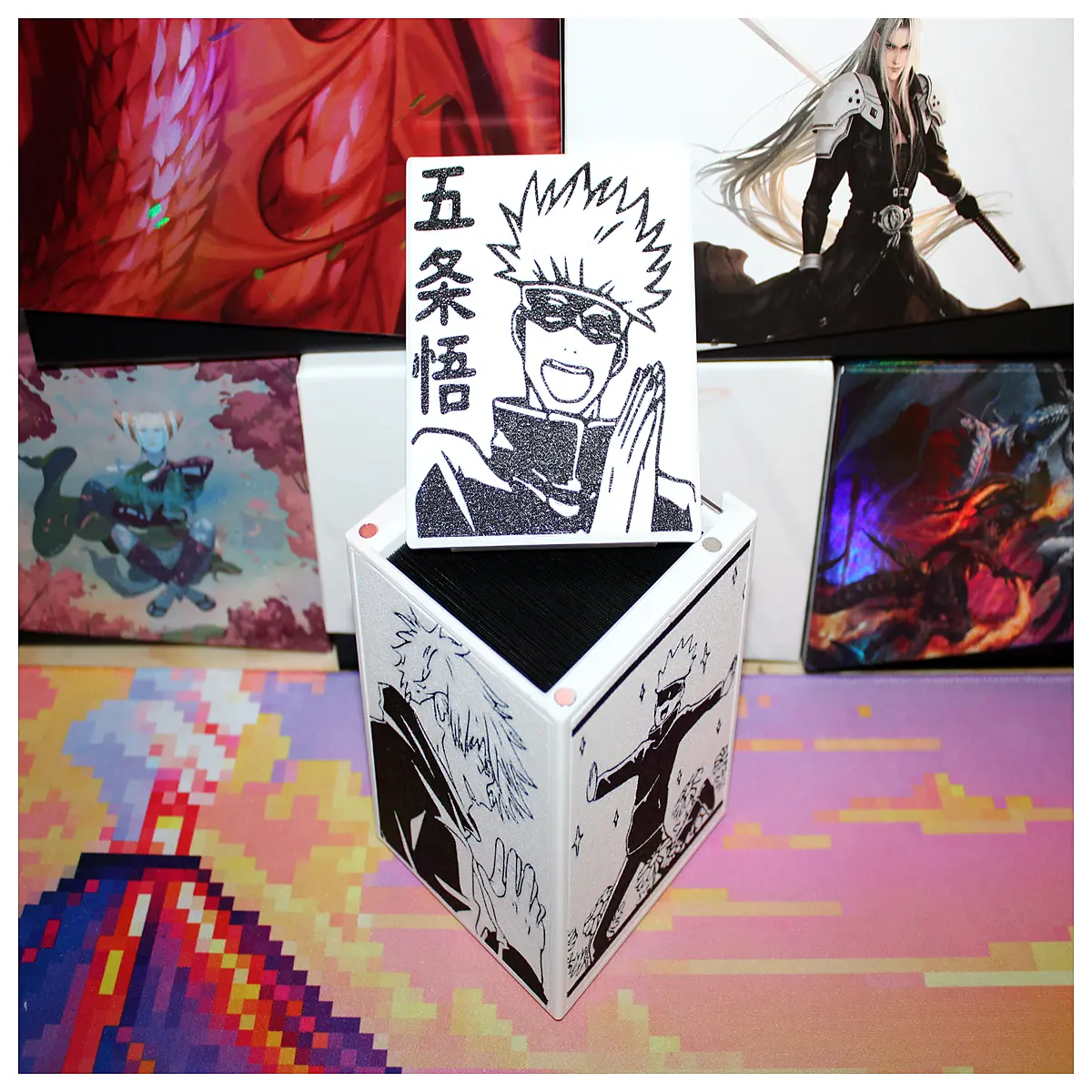 JJK Gojo Box Set Rare Cards Summoner Deck Building Accessories