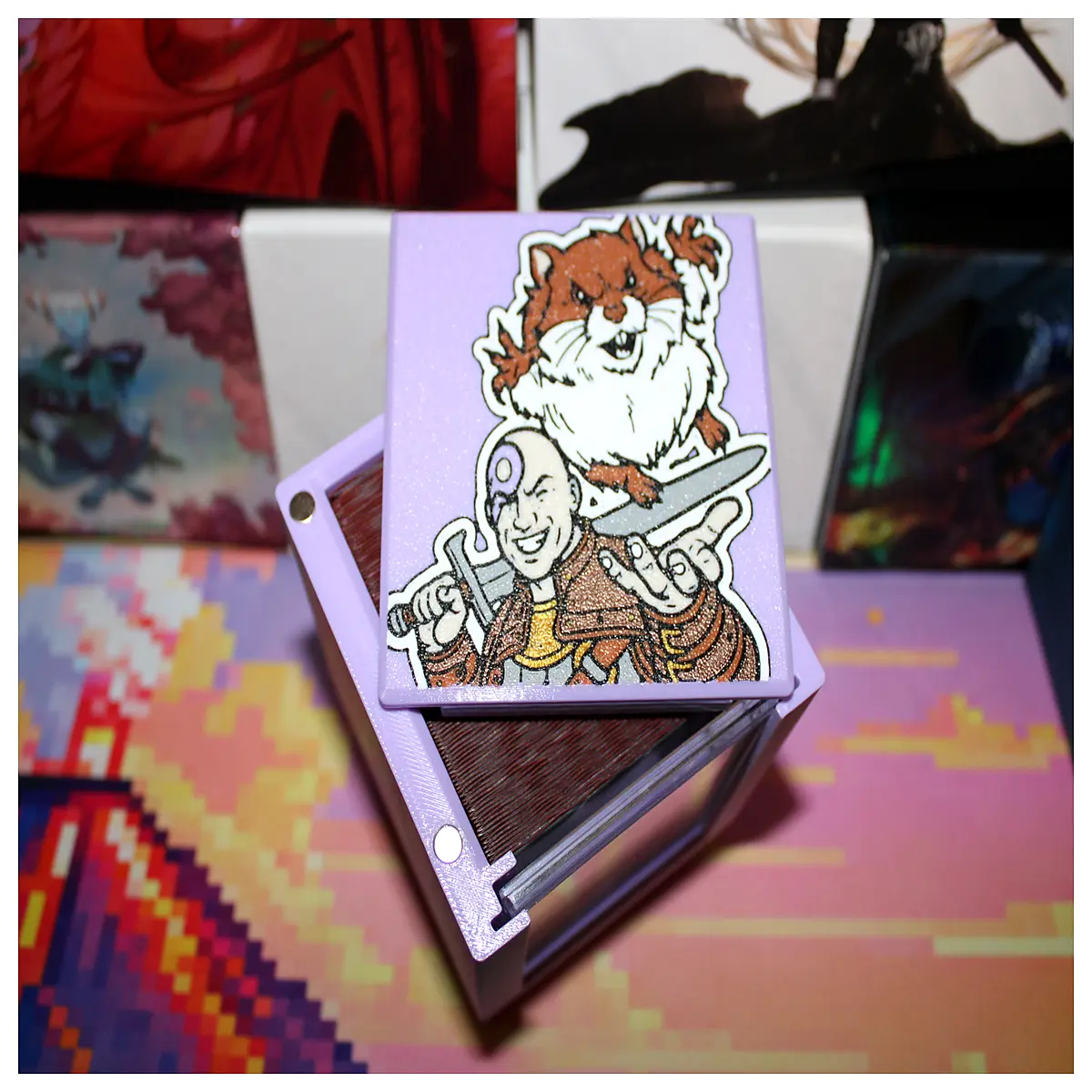 Minsc Spirit Card Sleeves MTG EDH Commander Deck Box Collectible Card Game Accessories