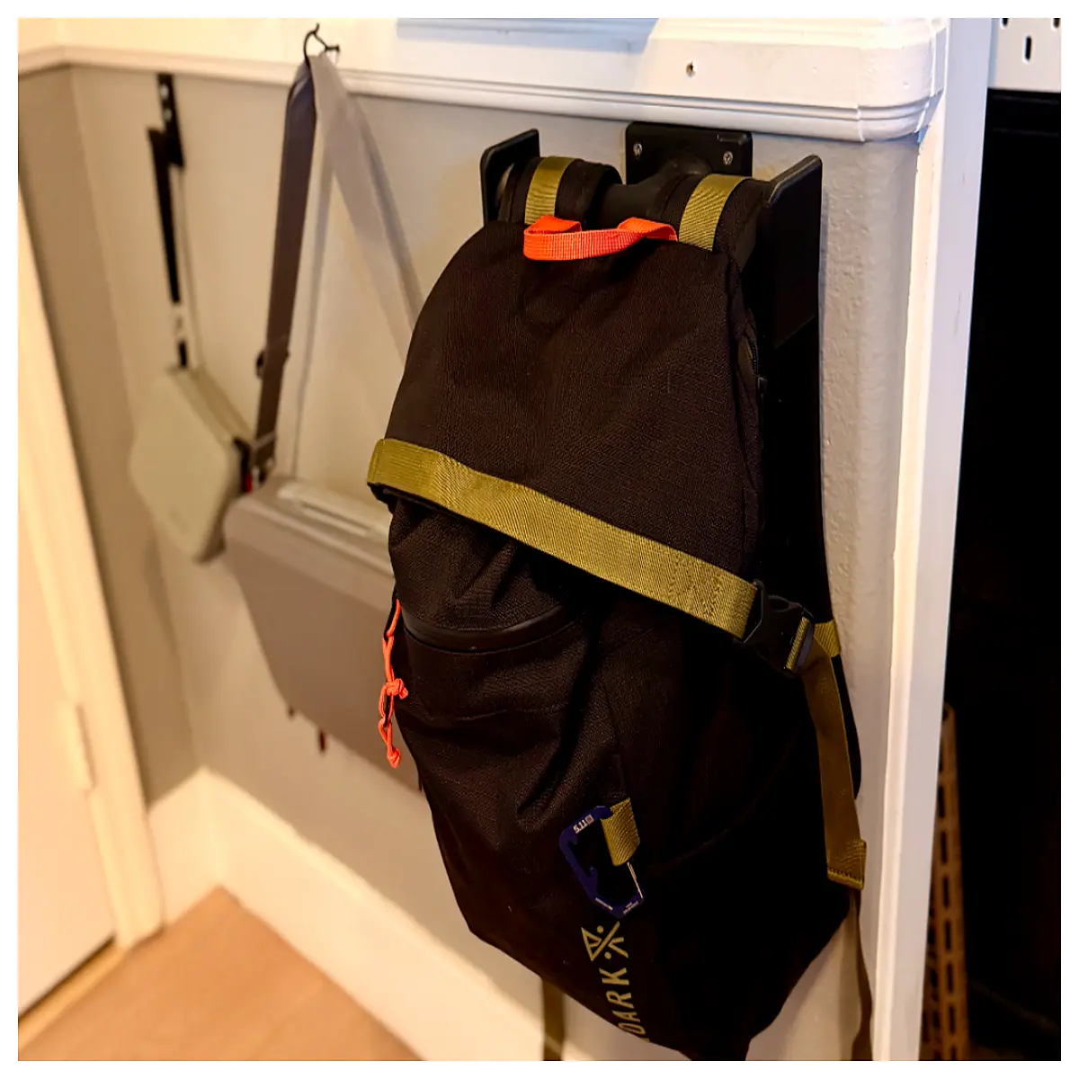 Heavy Duty Backpack Hooks Handles Anti Slip Durable Enhance Comfort Backpack Accessories Wear