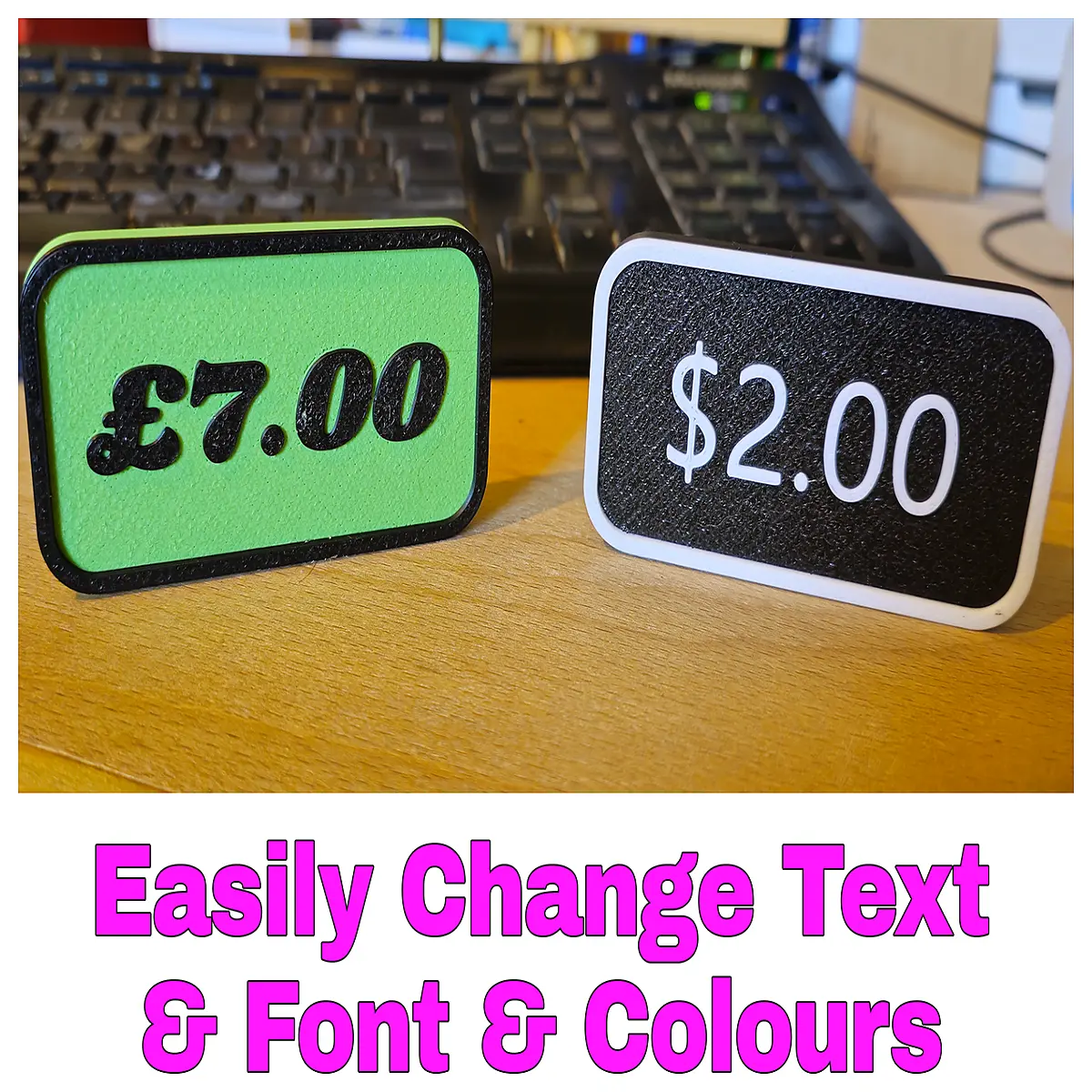 Handcrafted Goods Stall Display Stand or Hanging Craft Market Shelving Display Fixtures Price Label Holders
