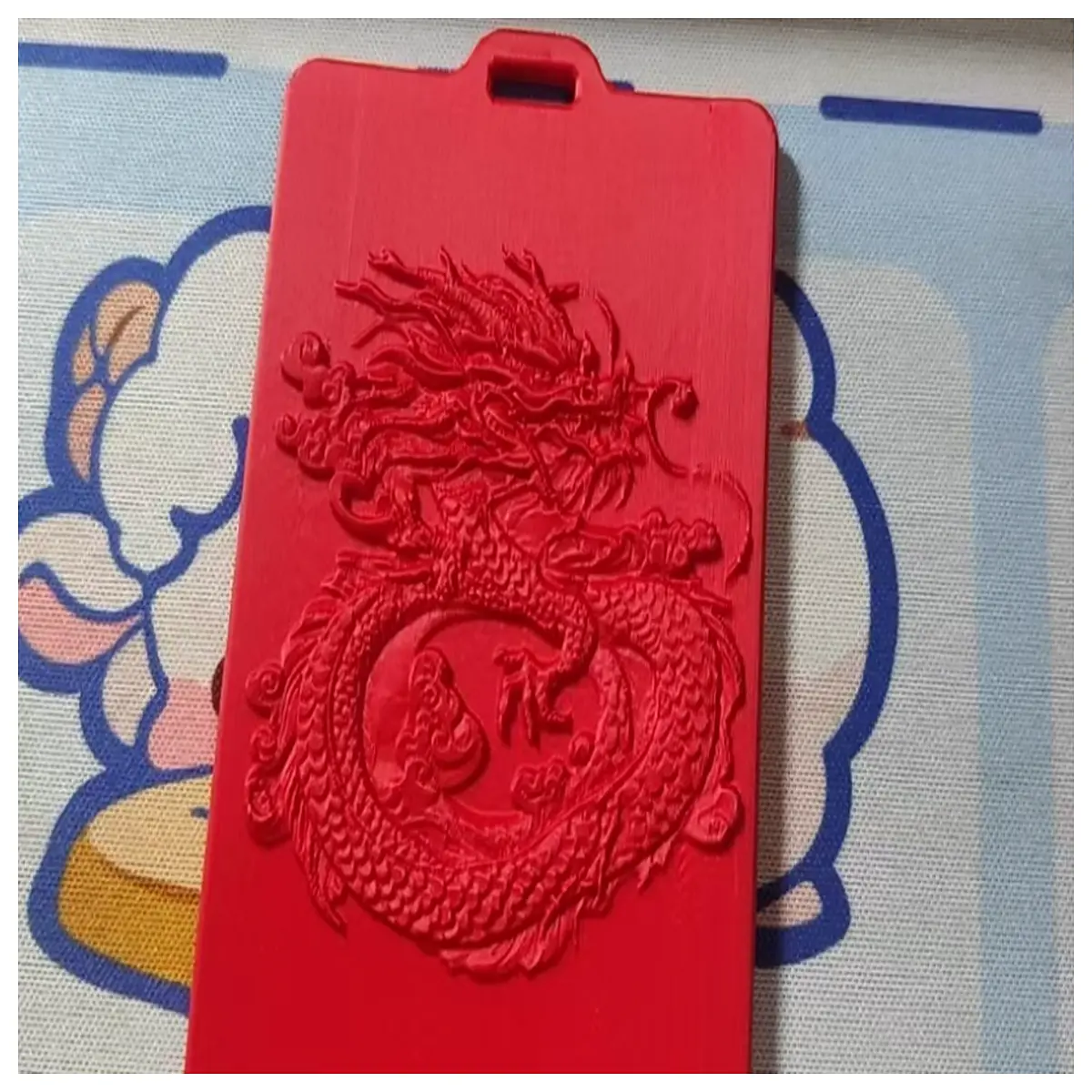 embossed dragon stamp custom embossing seal for documents leather goods packaging