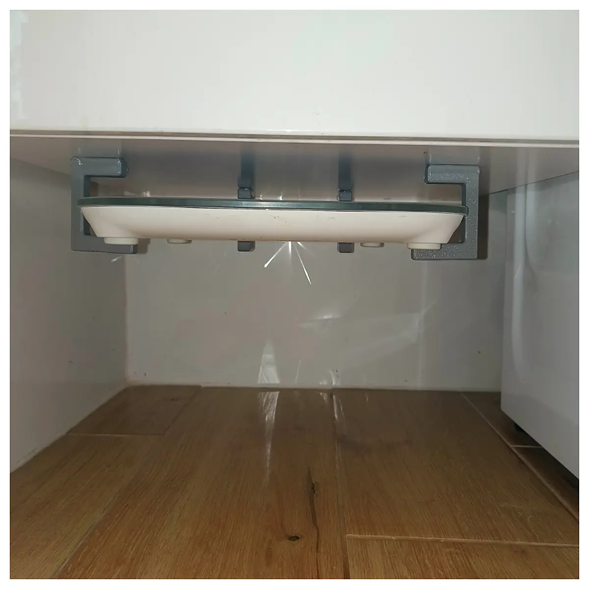 bathroom scale shelf mount bracket duty wall mounted organizer for digital scales storage rack hardware