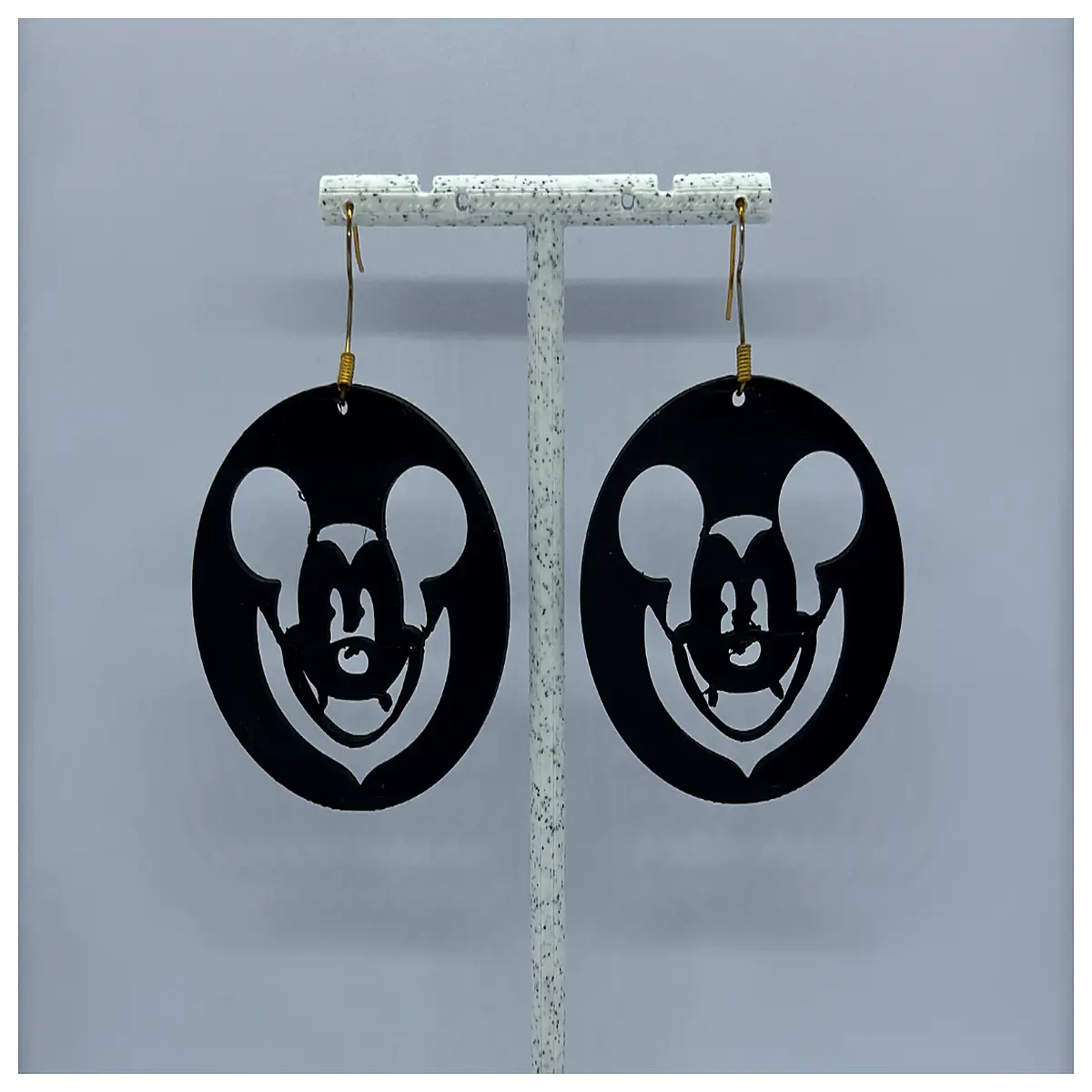 Fantasy Spiked Earring Women s Gothic Style Fang Earrings Black Teeth Earring Dark Aesthetic Jewelry Design