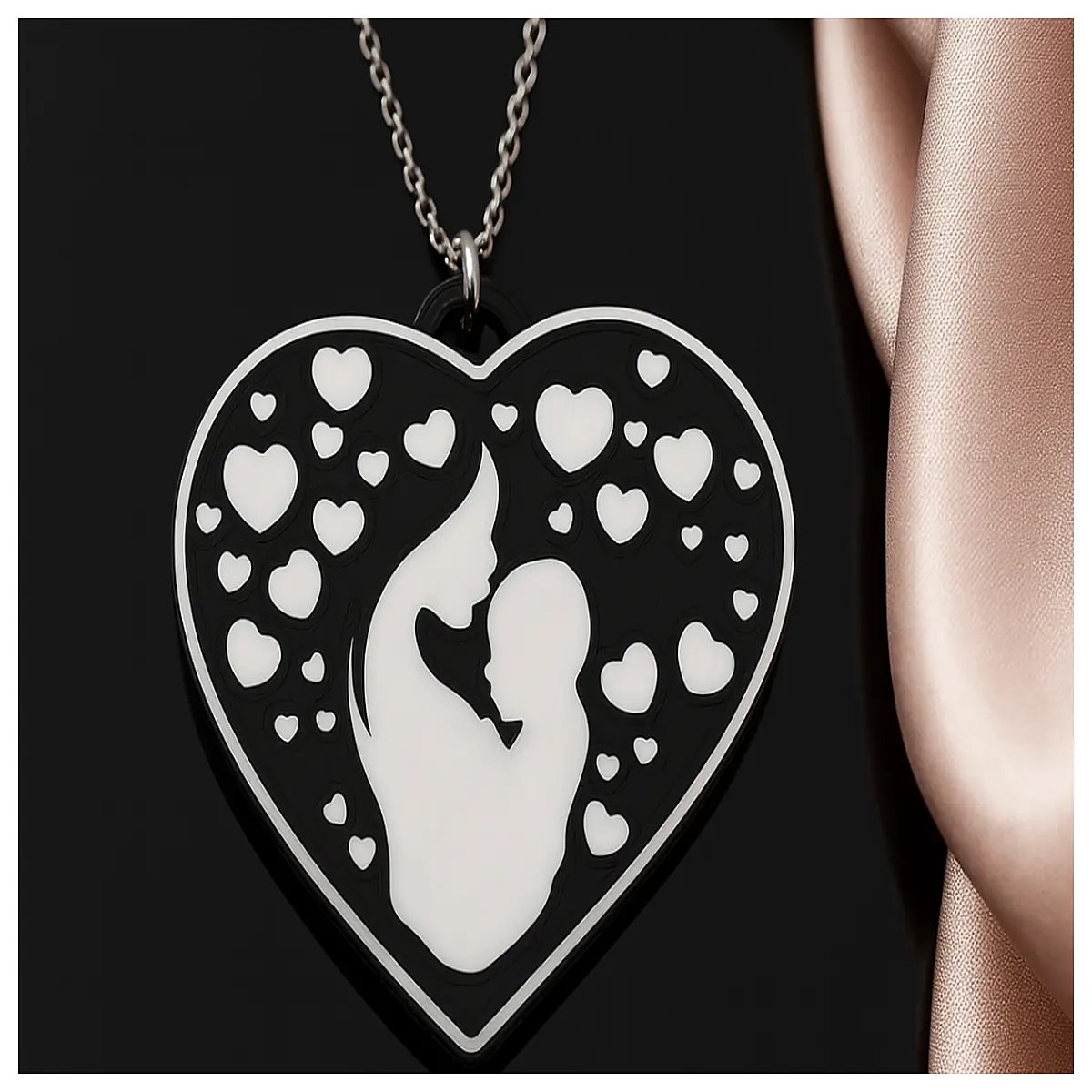 pendant necklace for pure love romantic her dainty gold silver charm jewelry anniversary valentine s day present