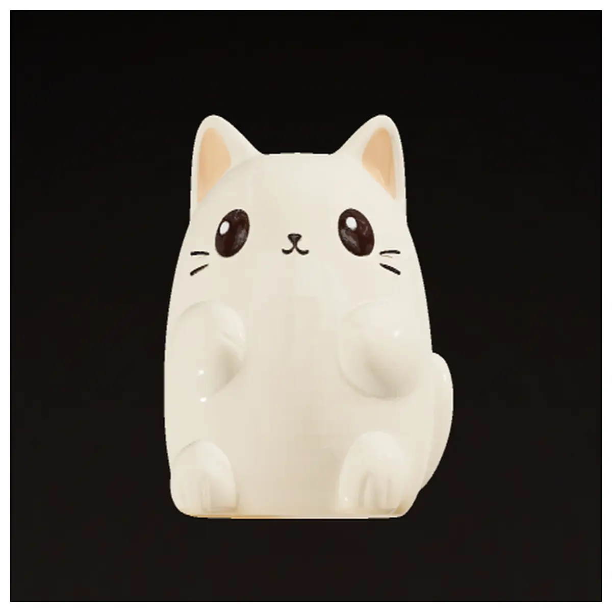 Cat Pen Holder Creative Desk Decoration Pet Cute Book Stand Standing Cat Figurine Office Learning Supplies