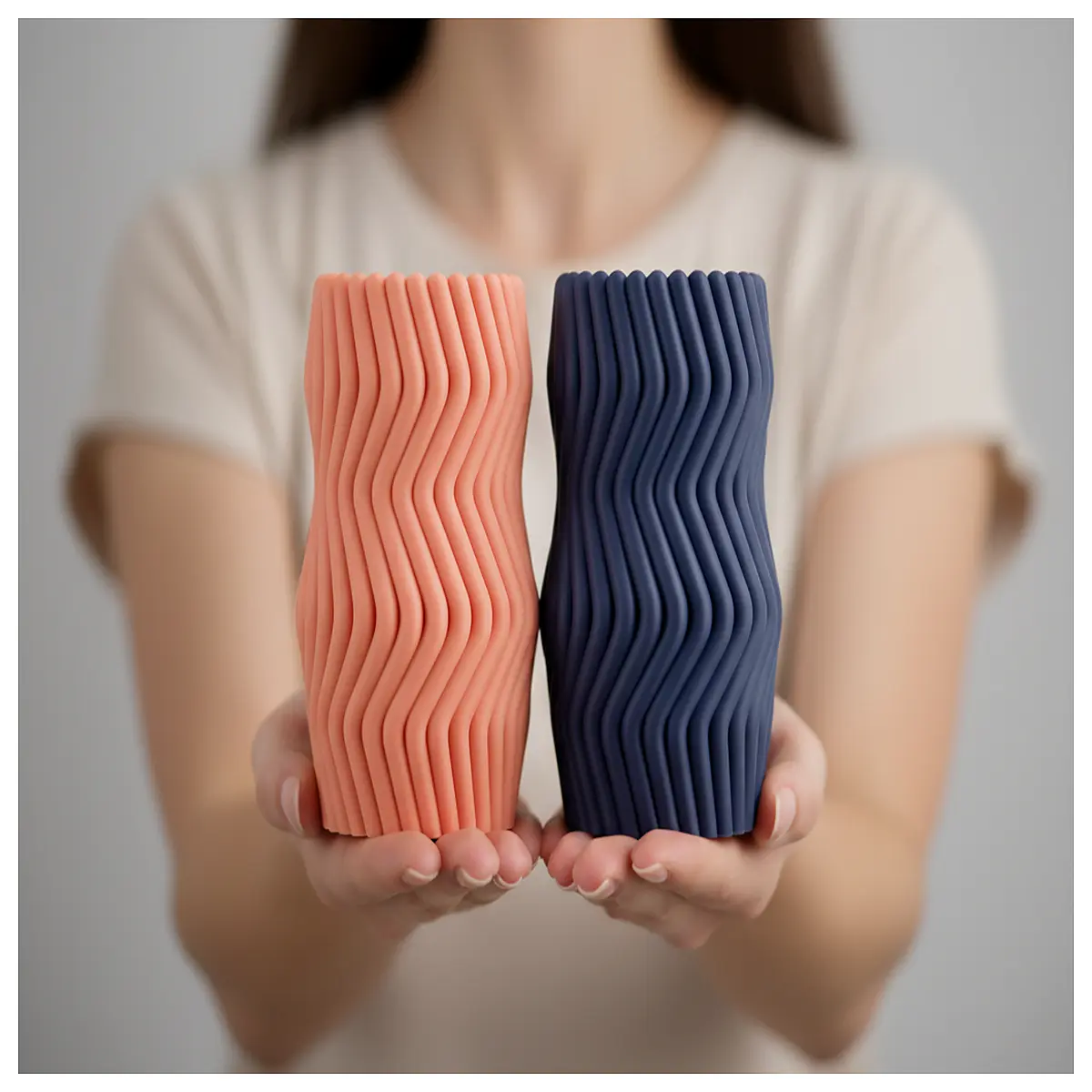 Winding Vase Modern Decor Creative Home Accent Art Decoration Space Styling Various Shapes