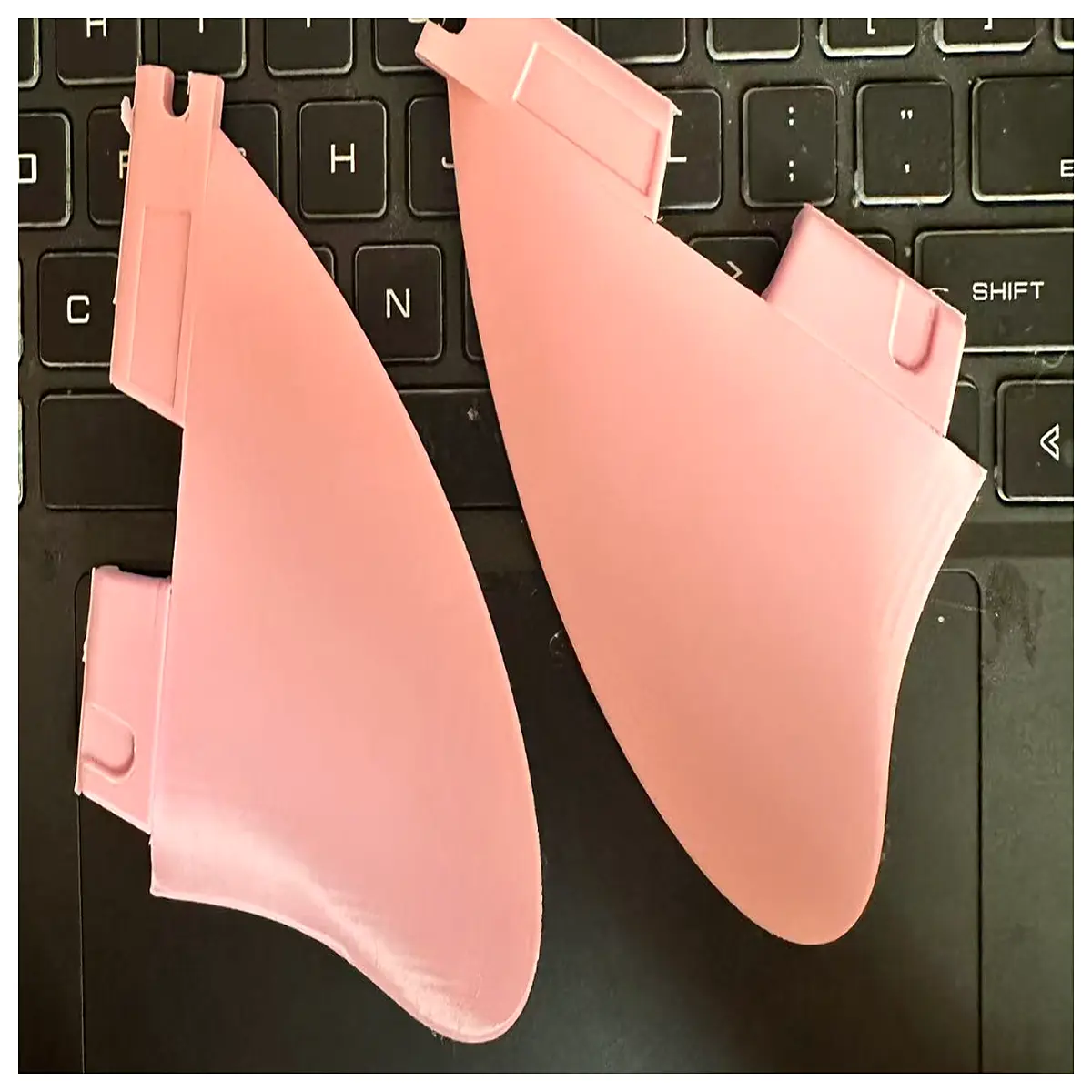 Deep Water Surf Fin FCS II System Short Fin 7cm Surfboard Accessories Surf Gear Replacement Fins