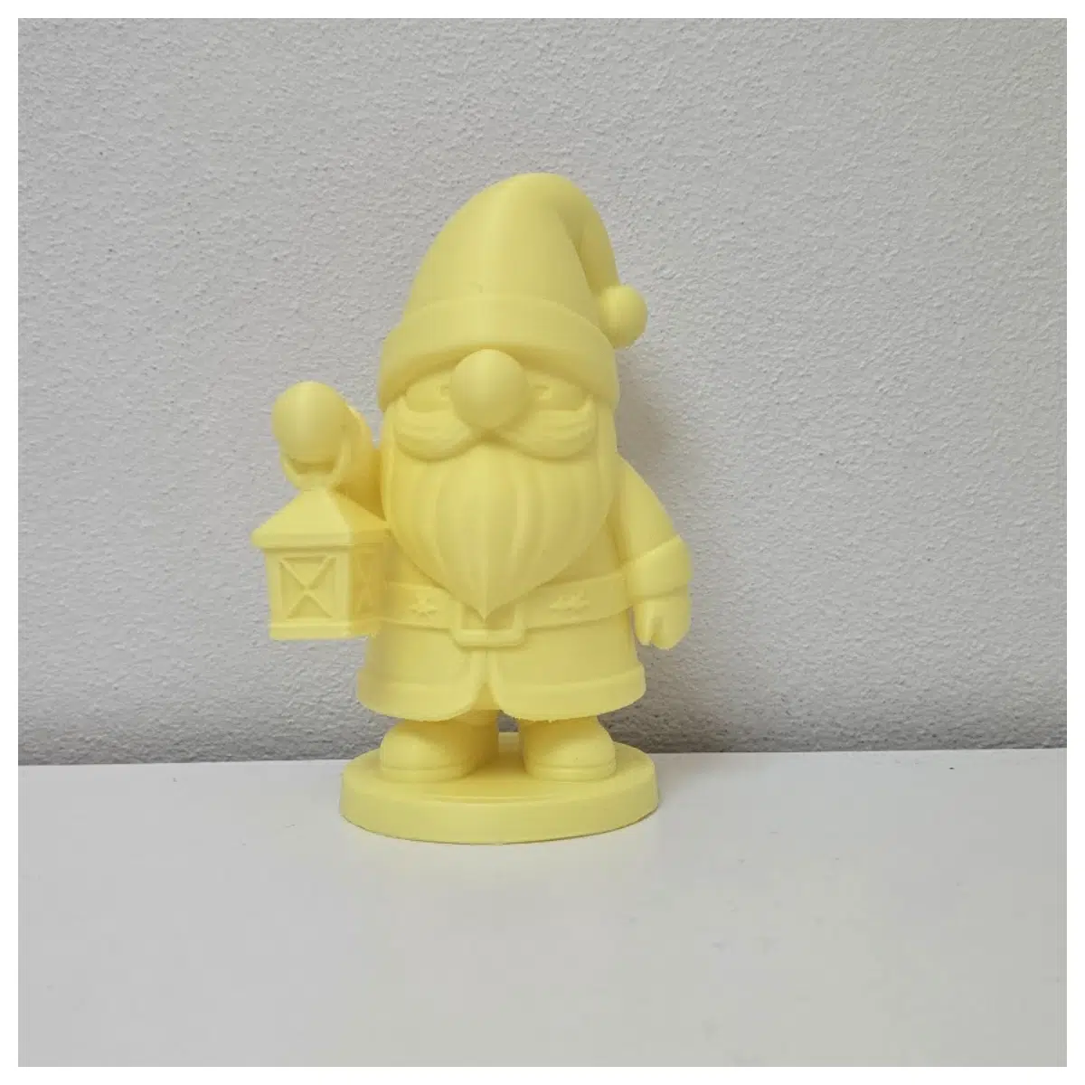 Lantern Christmas Miniature Elf Figurine Festive Decor Santa Claus Toy Desk Ornament Christmas Gift Mini Decoration