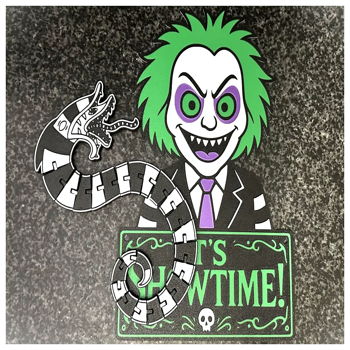 Beetlejuice Worm Animatronic Stress Relief Toy Fun Puzzle Gadget Anxiety Relief for Adults Kids