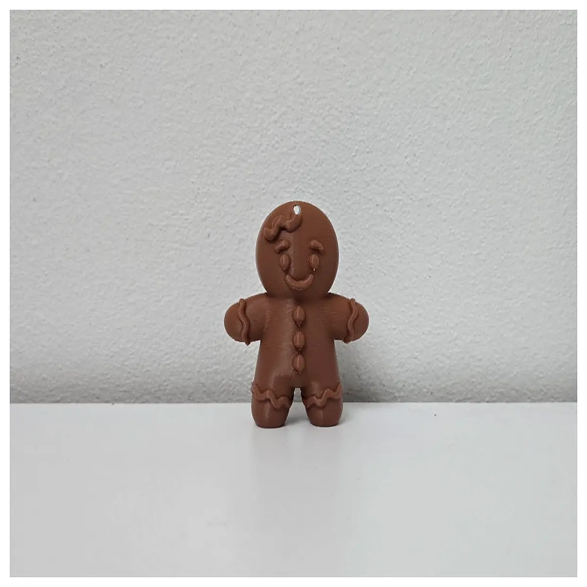 smiley gingerbread man christmas ornaments hanging snowman holiday decor cute winter village figures for tree