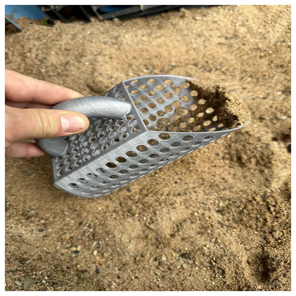 Sand Filter for Beaches Sand Cleaning Tool Sand Separator Outdoor Sand Cleaning Equipment Beach Sand Filter Machine