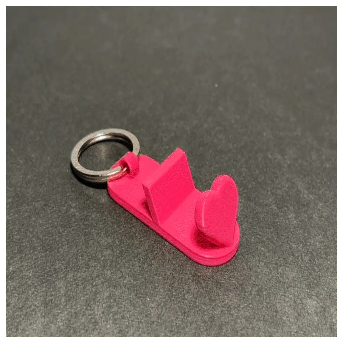 Shaped Phone Stand Creative Phone Holder Keychain Phone Accessory Mobile Stand Support Cute
