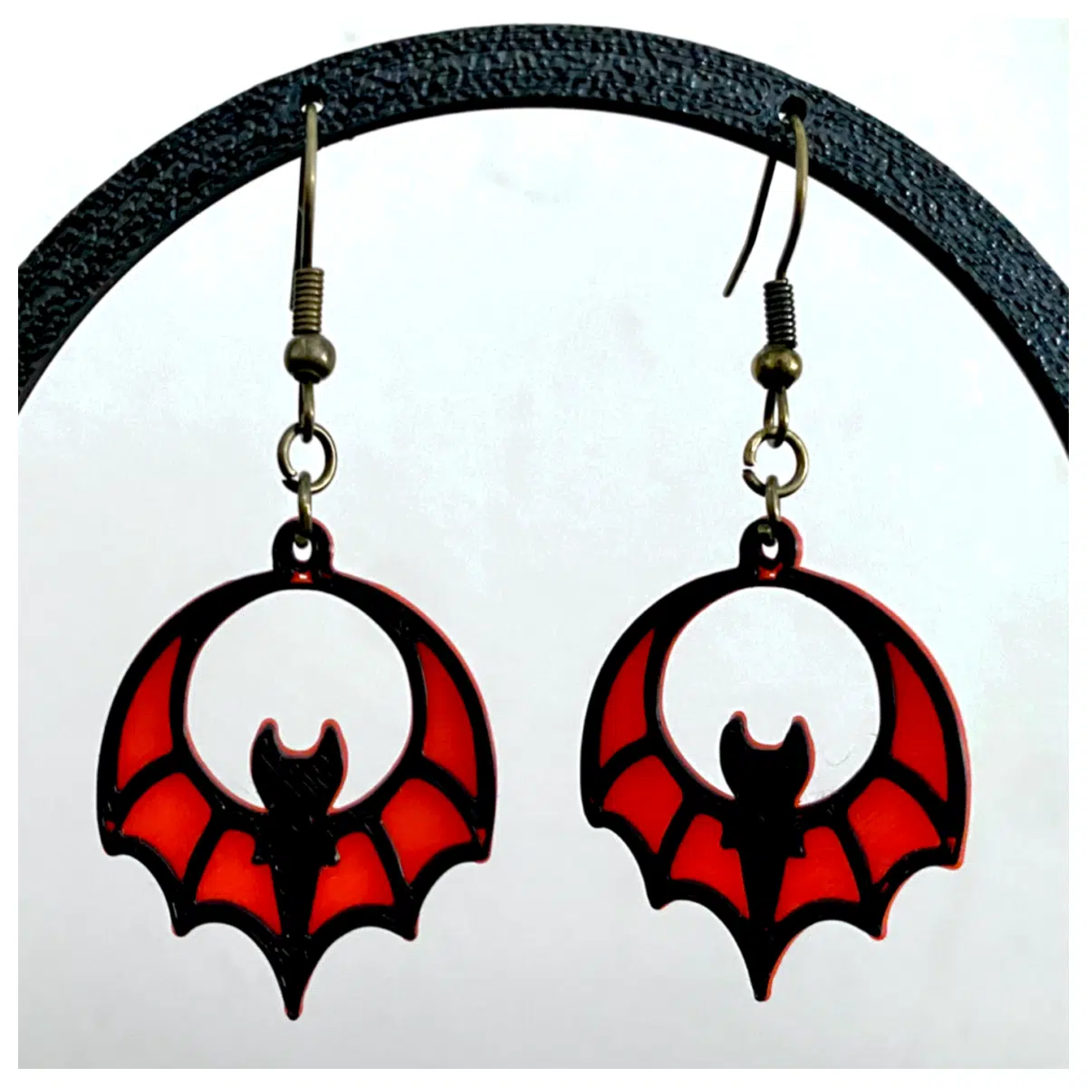 Gothic Bat Earrings Women s Black Wing Earring Gothic Style Jewelry Bat Wing Accessories Dark Aesthetic Ear Studs