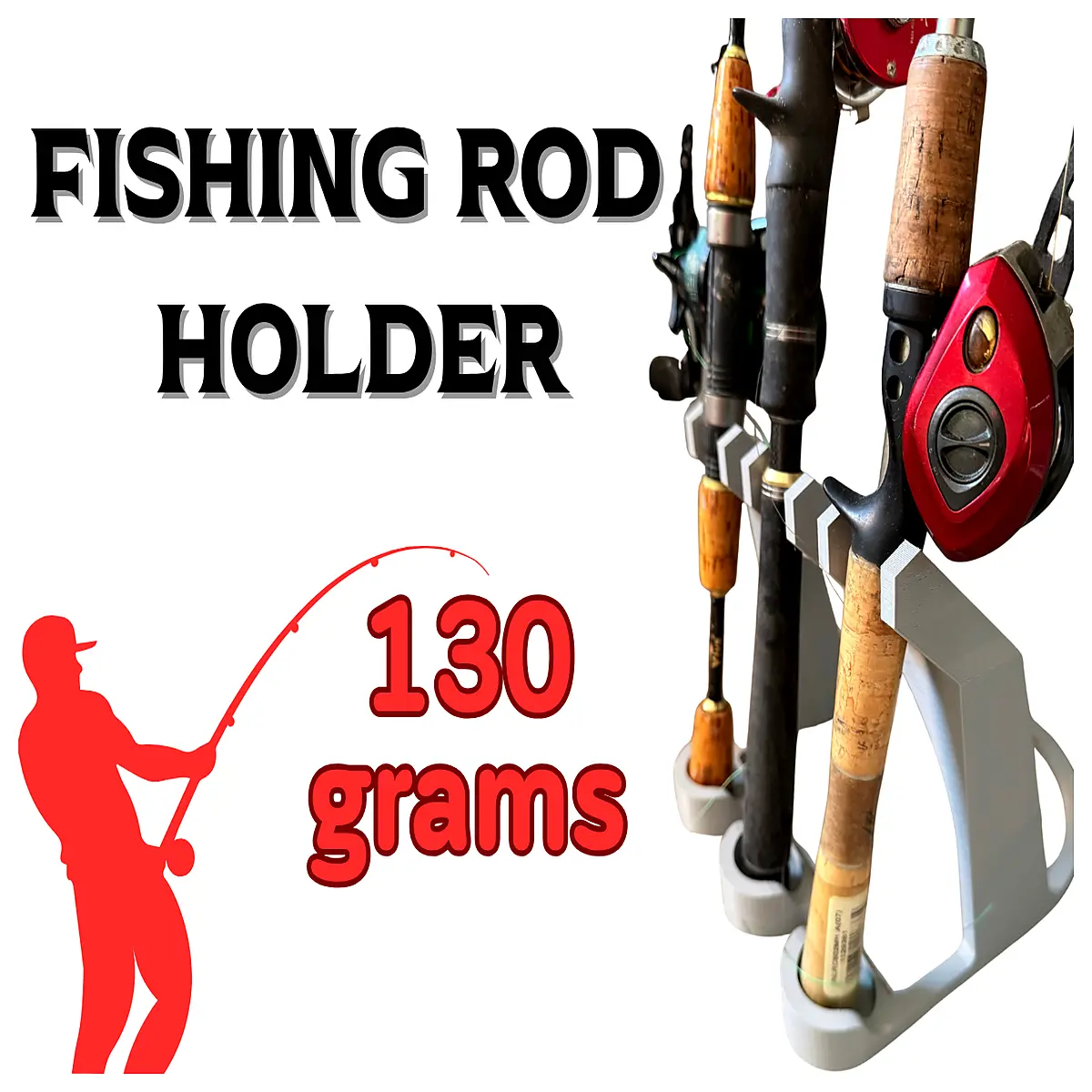 fishing rod holder rack organizer reel storage box for boat car trunk tackle box accessories