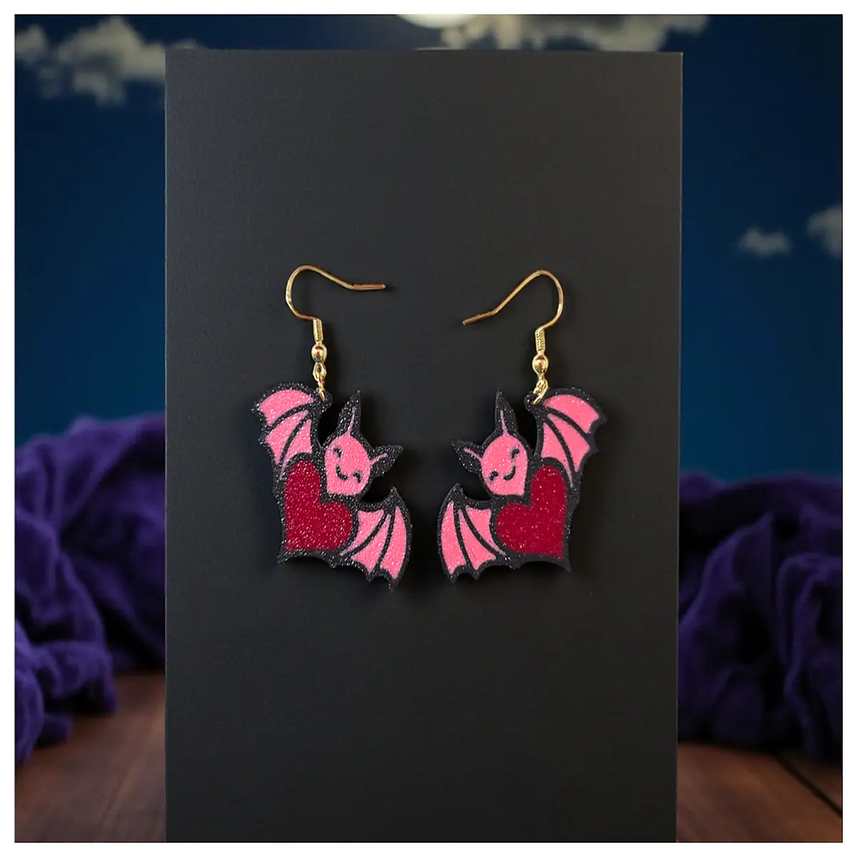Shaped Bat Wing Earrings Delicate Earring Women s Romantic Gift Elegant Accessories Stylish Jewelry