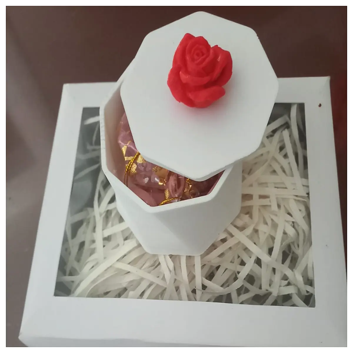 Rose Gift Box Romantic Surprise Girlfriend Partner Floral Box Set Holiday Presents
