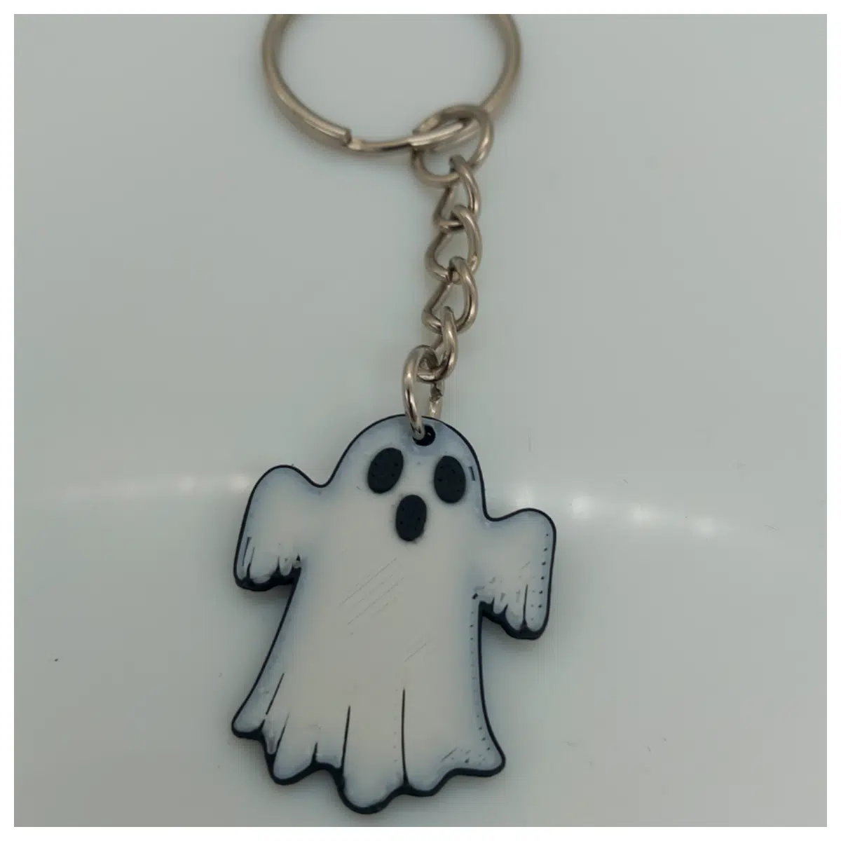 Cute Mini Ghost Ornament Festive Miniature Keychain Decoration Accessory Spooky Charm Gift Decoration
