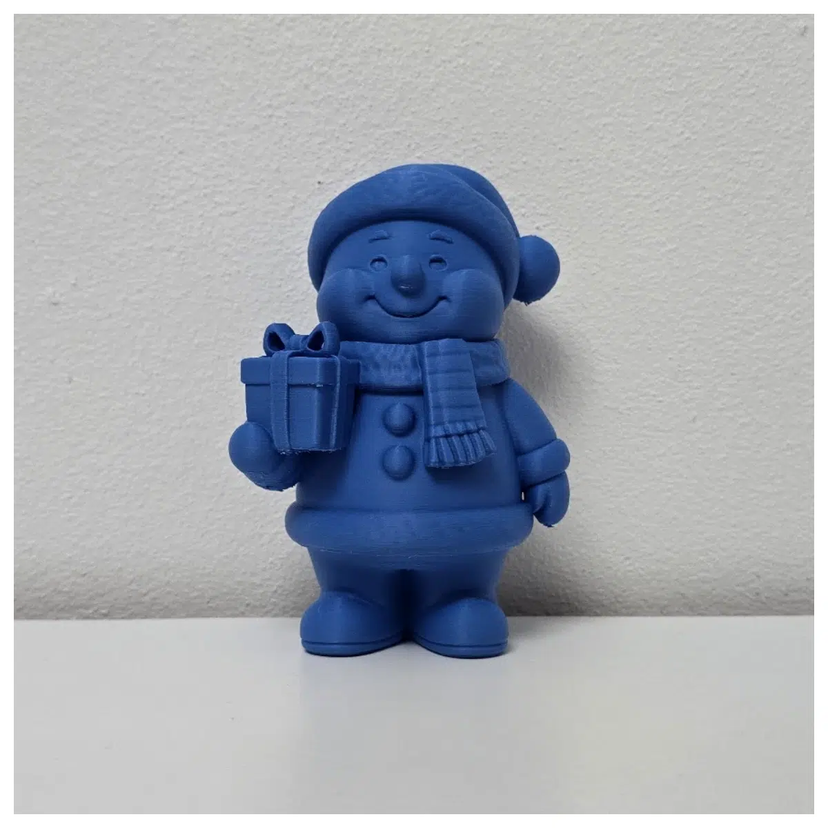 Christmas Gift Snowman Figurine Cute Snowman Decoration Holiday Gift Kids Toy New Year Decor