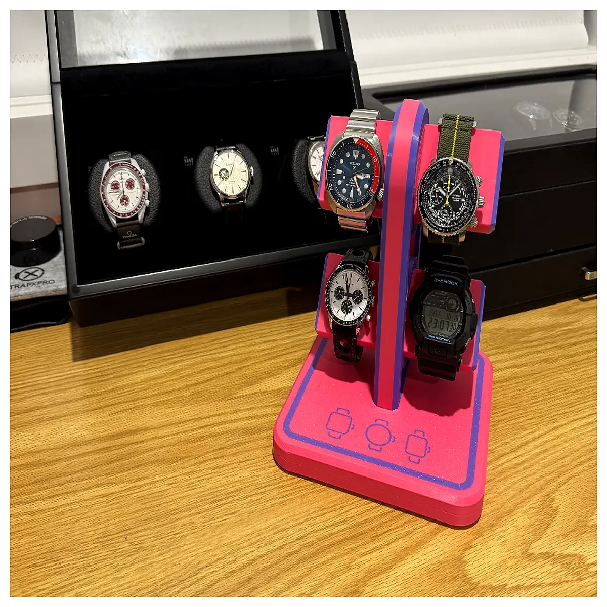 Watch Storage Box Watch Accessories Holder Display Case Collection Box Watch Box