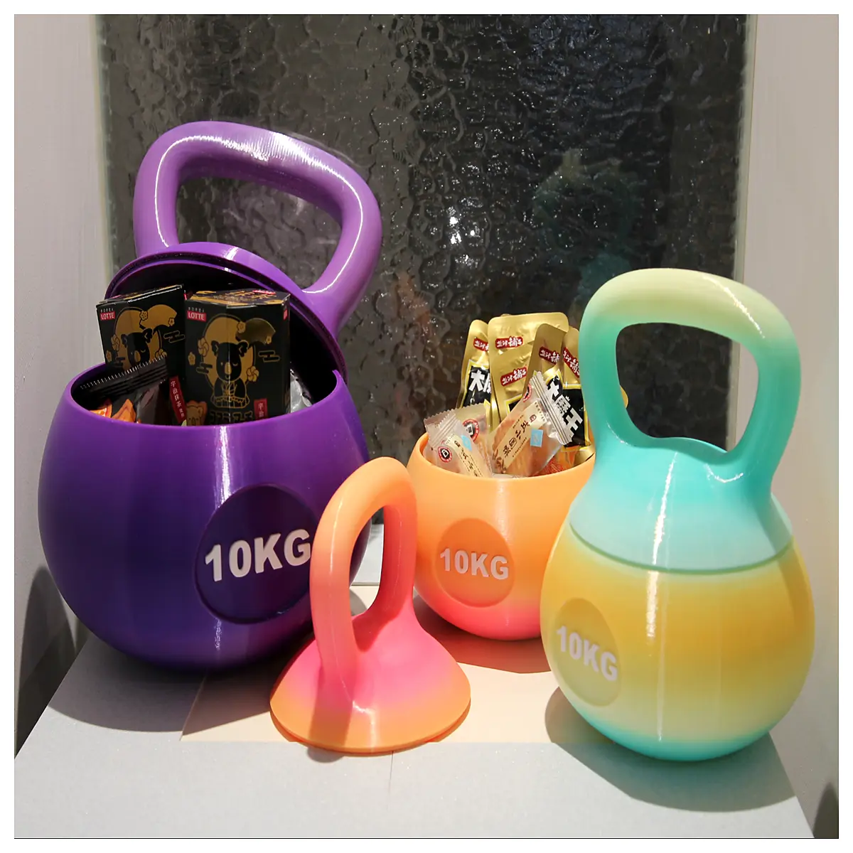 Kettlebell Storage Box Dumbbell Rack Training Equipment Gym Storage Fitness Accessory Kettlebell Storage Box