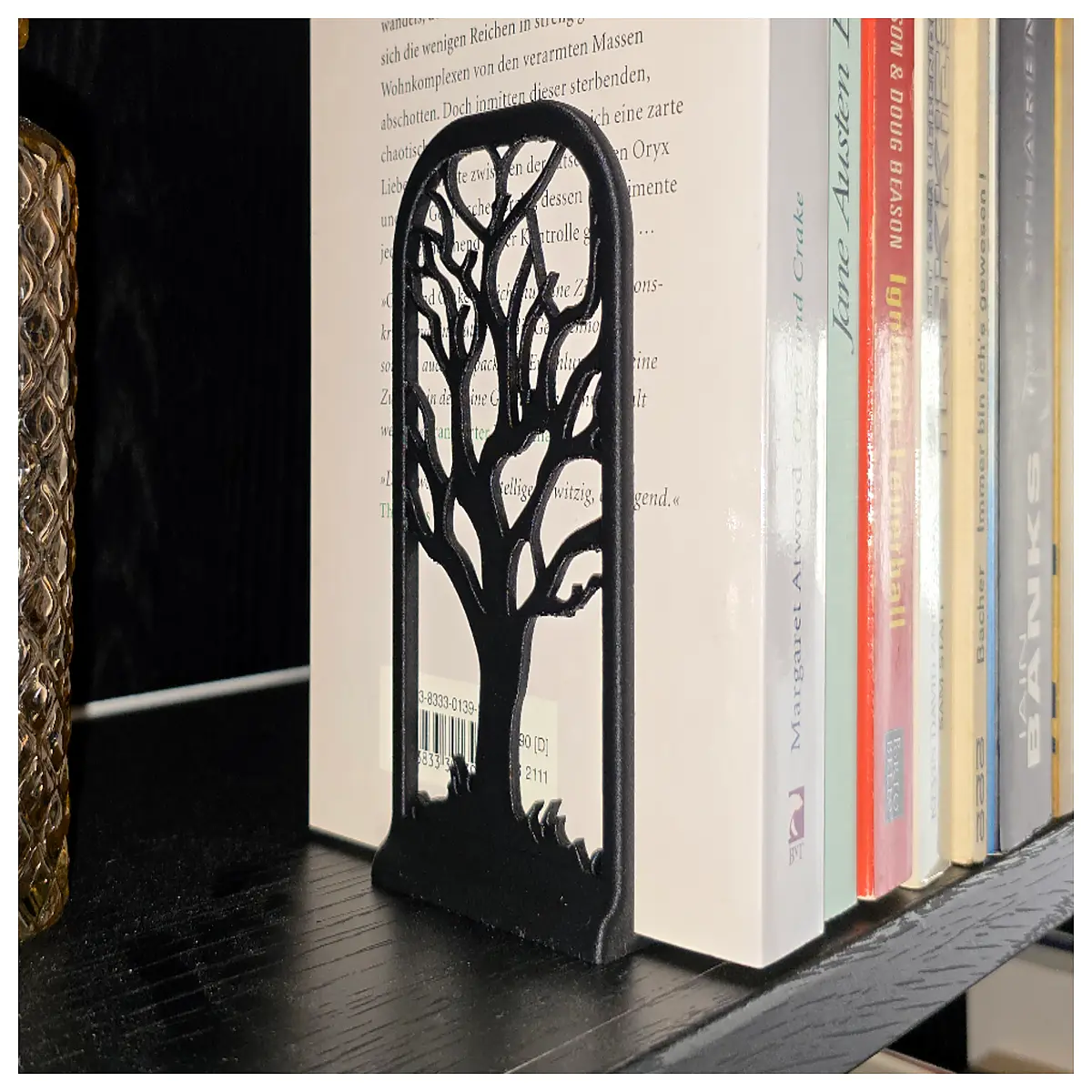 cute woodland animal bookends for kids room decor sturdy metal tree shelf holders christmas readers