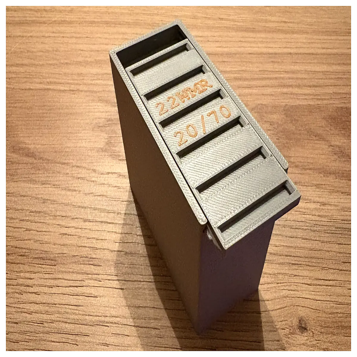 BBF 22WMR Magazine Box 9mm Polymer Shooting Training Practice Reloading Accessories Filler Box