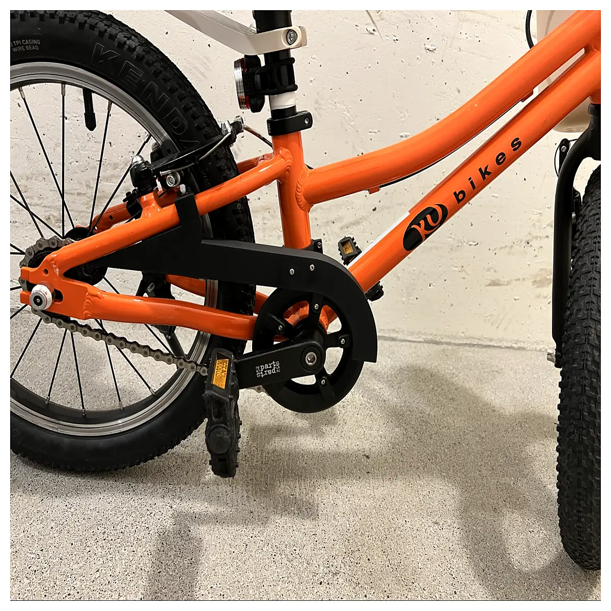 Bike Chain Guard KUbikes Kids Bicycle Accessories Chain Protector Splash Guard Chain Damage Protection Cycling Safety