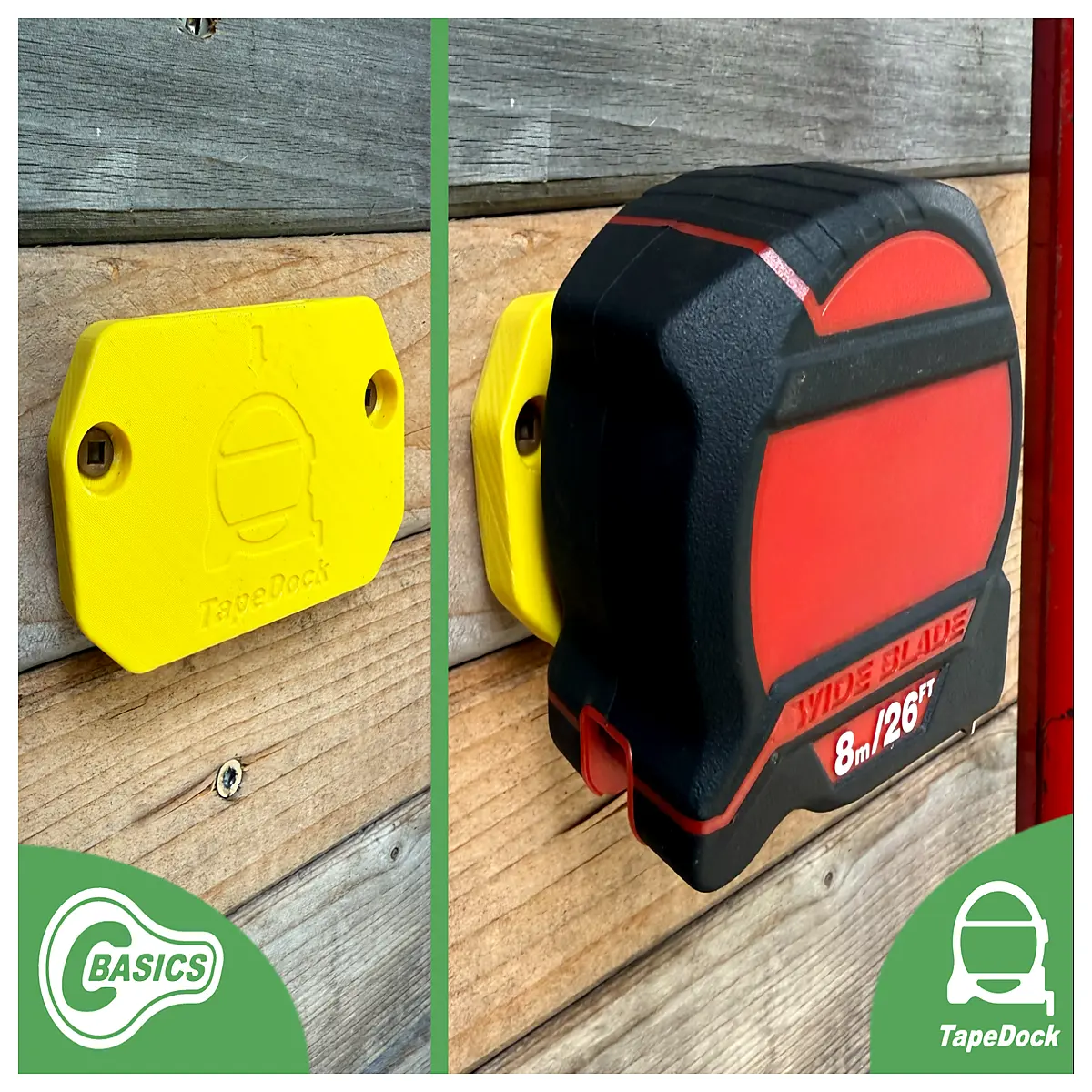 Tape Measure Base Stand Wall Mount Tape Measure Support Measuring Accessories Leveling Stand