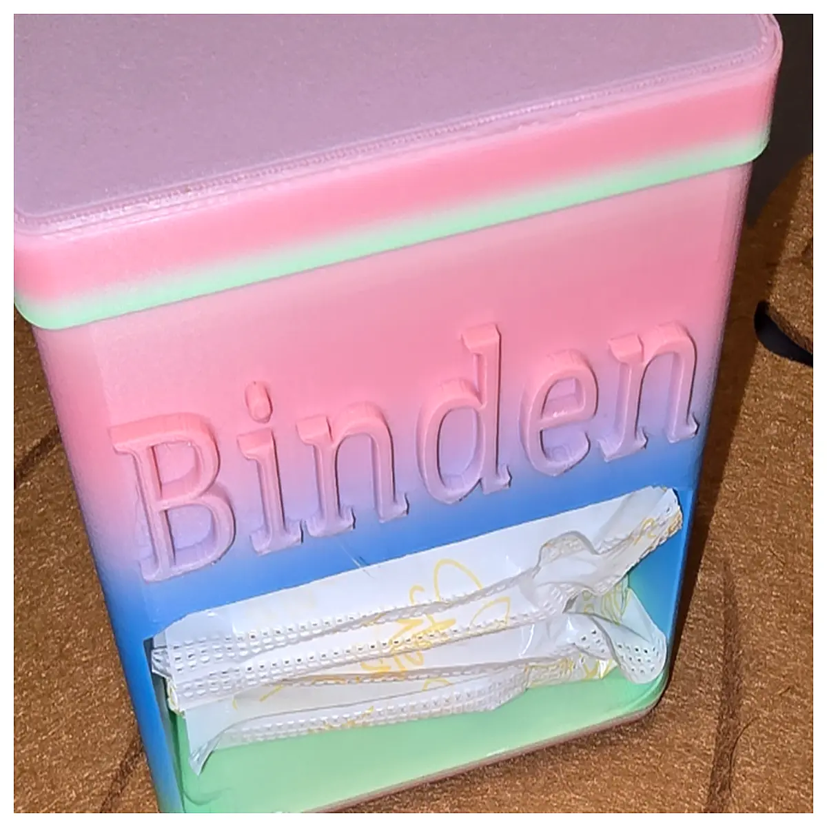 Panty Liner Organizer Box Leakproof Drawer Storage for Girls Private Care Leak Prevention Storage Box