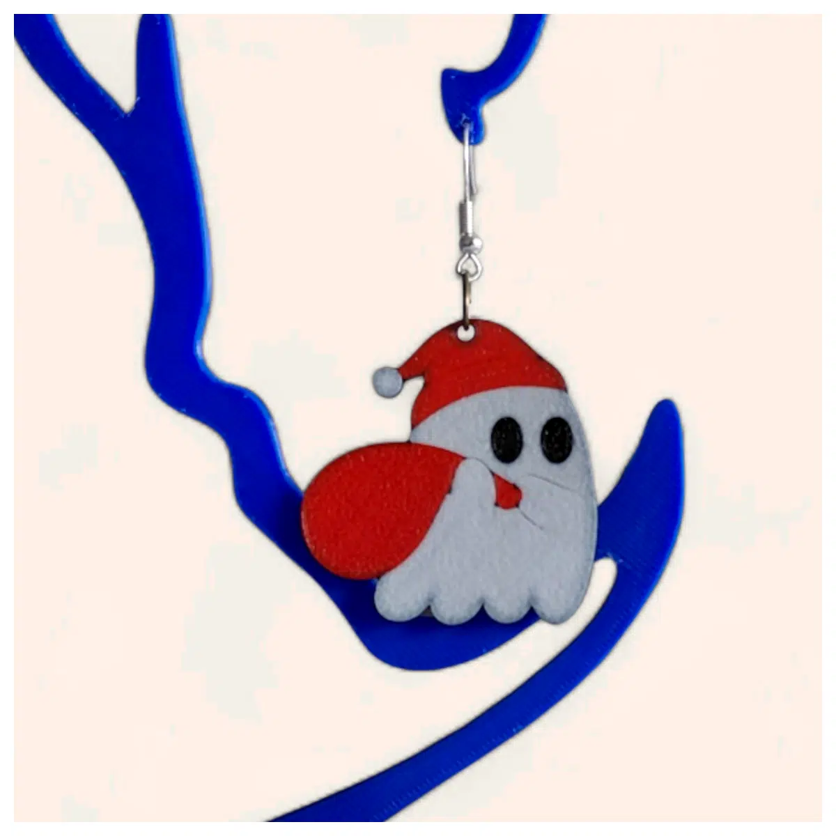 Christmas Ghost Earrings Multi Decoration Festive Earrings Christmas Gift Ghost Shaped Earring Accessories Holiday Decor