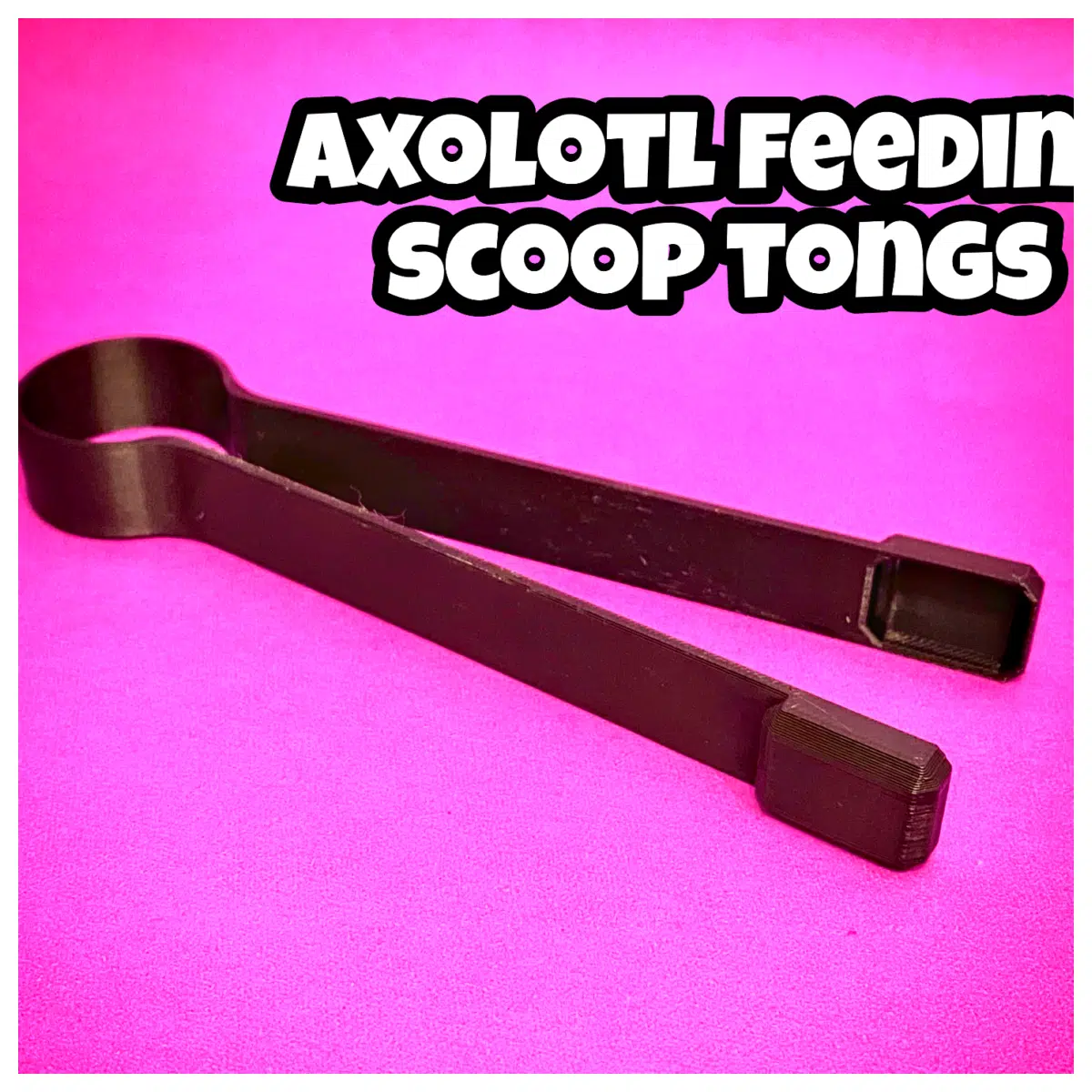 axolotl feeding tongs long nose tweezers for pellets and worms aquatic pet tool