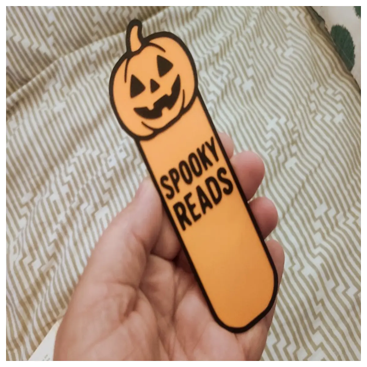 Halloween Bookmark Horror Reading Decoration Creative Candy Bag Accessory Festival Gift Party Supplies