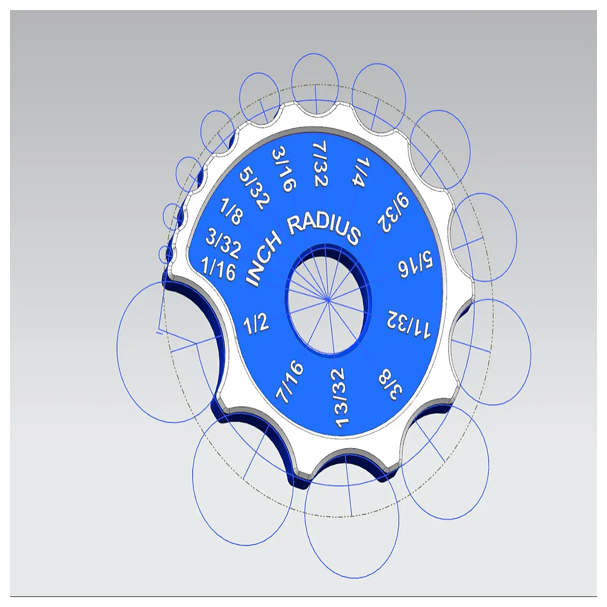 Survey Instrument Range Finder 0063 0500 Radius Measurement Tool Land Surveying Exploration Accessories Measurement Device