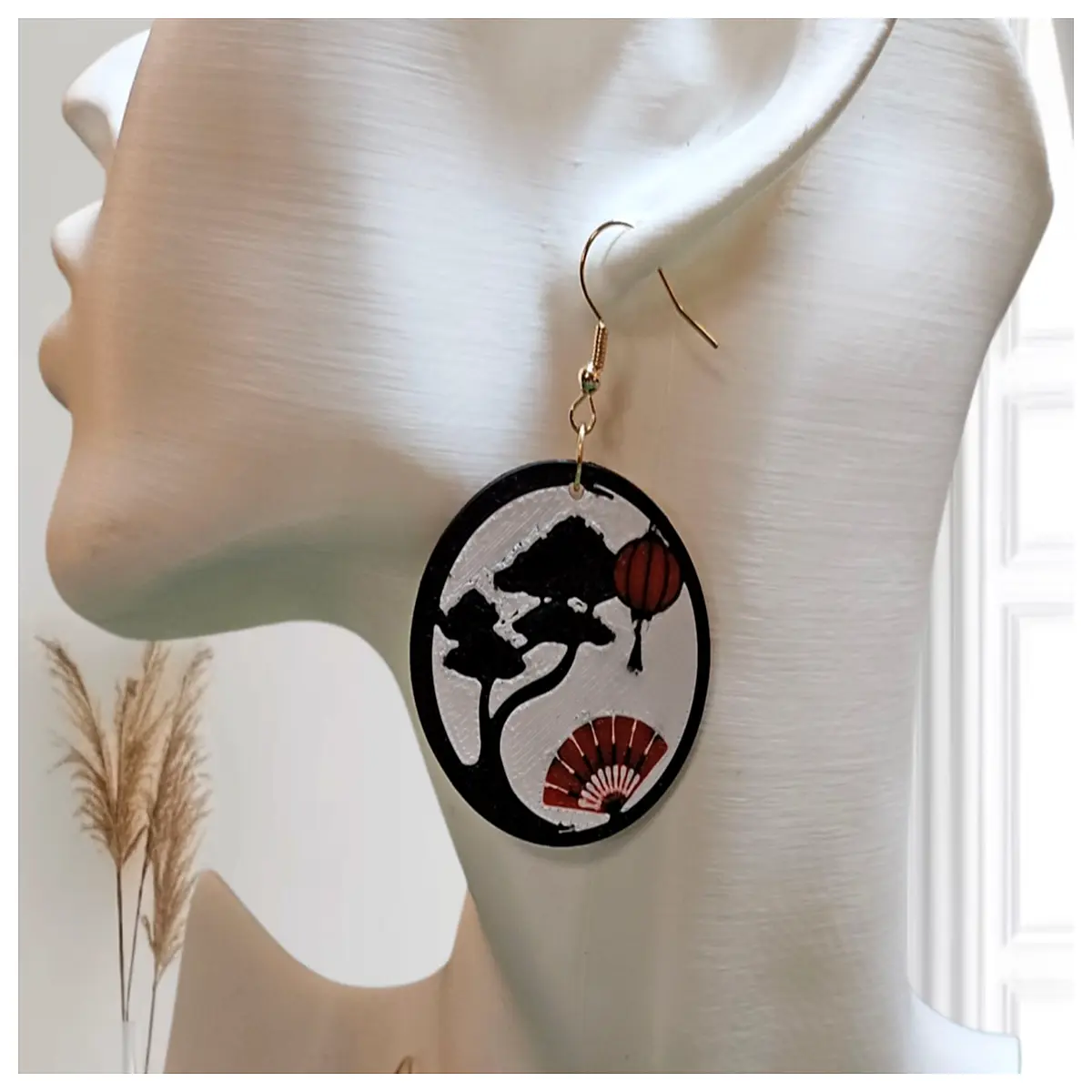 Decorative Earrings Traditional Cultural Earring Ancient Style Festival Gift Hanfu Accessories Asian Earrings Design