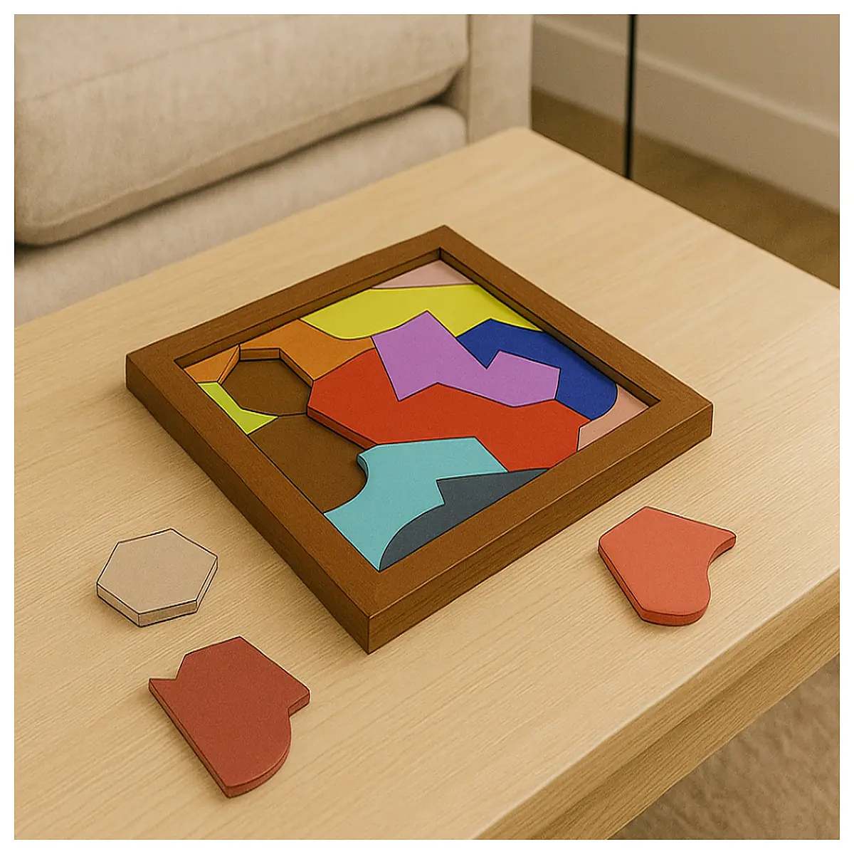 Impossible Jigsaw Puzzle Brain Teaser Game Challenge Toys Mental Skills Puzzle Building Fun Gift Idea