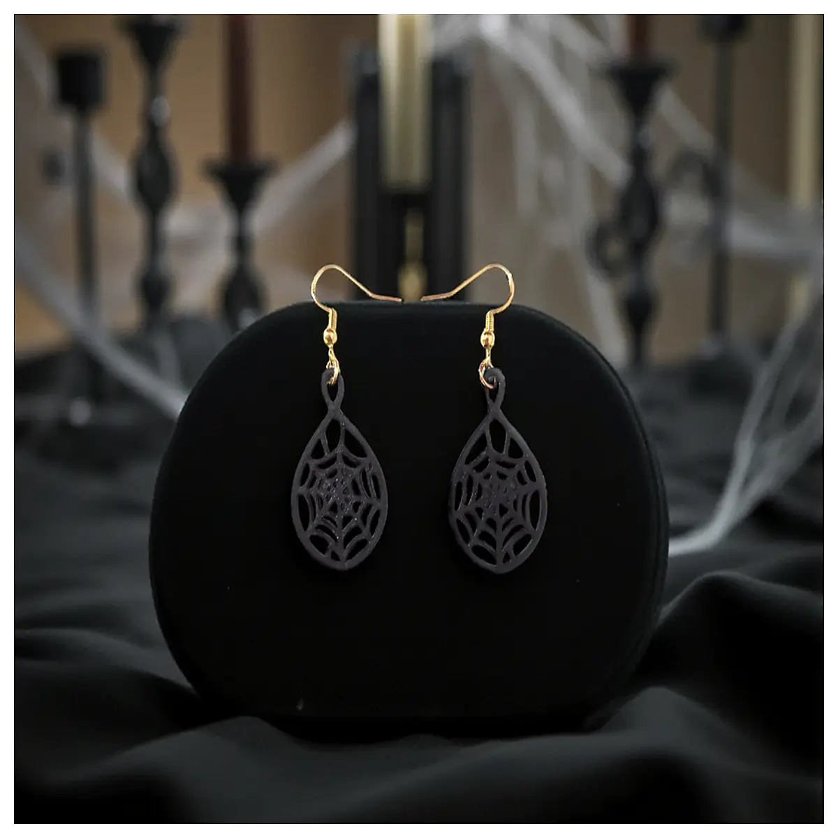 Spider Web Waterdrop Earrings Dangle Earrings Women s Fashion Jewelry Elegant Drops Decorative Earrings