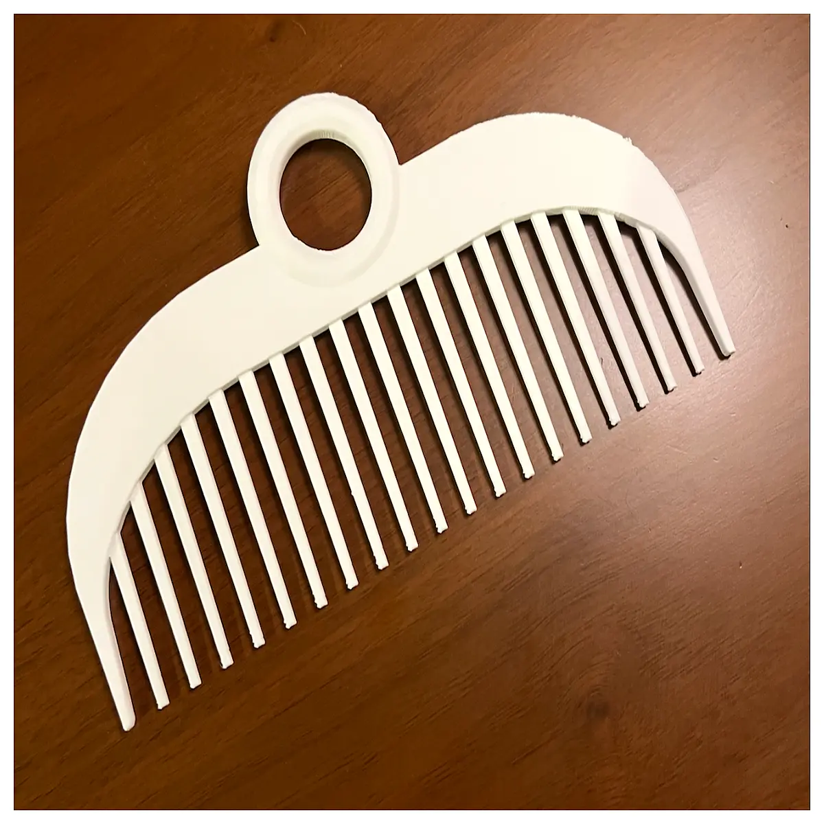 Detachable Hair Brush with Hook Holes Grooming Brush Pet Comb Bathroom Hair Brush Hanging Accessory Brush Tool