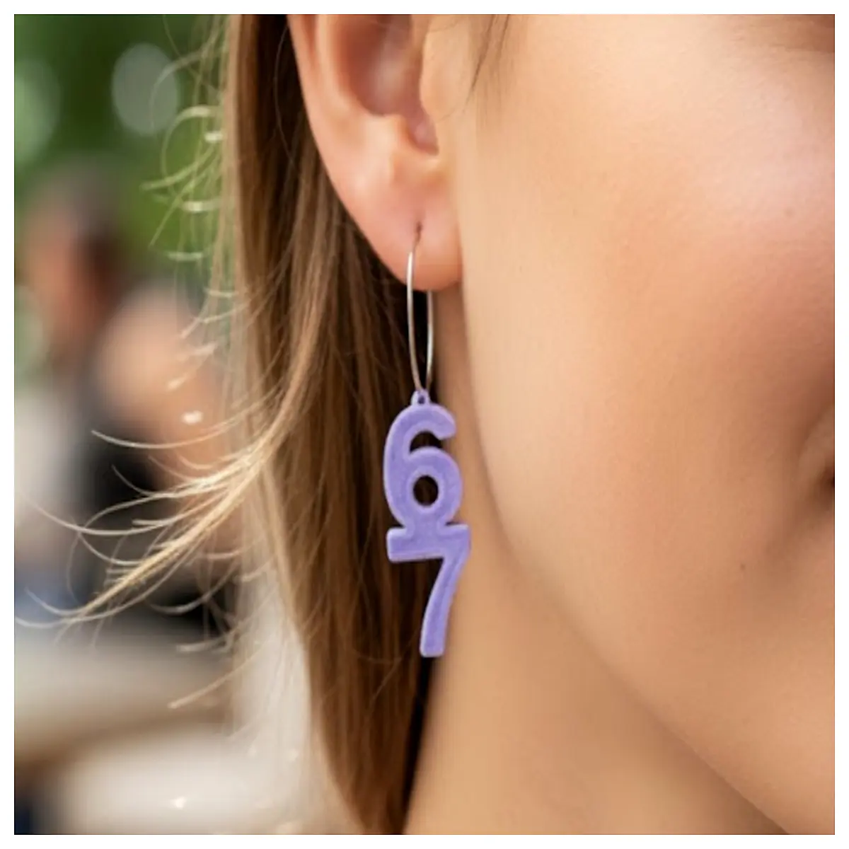 67 Keng Earrings Women s Funny Trendy Earring Anime Girl Cute Accessories Fashion Teen Gift 67th Birthday Anniversary