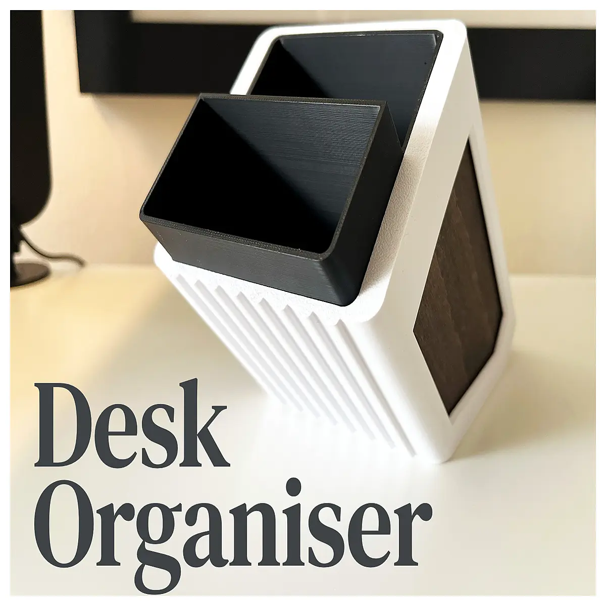 Desktop Organizer Pen Holder Multi Function Desk Storage Box Office Supplies Organizer Pen Case Storage Container