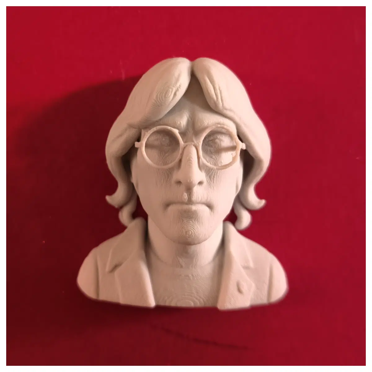 john lennon magnet fridge sticker music lover gift rock history