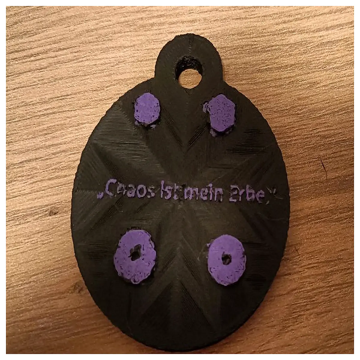chaos amulet protection talisman ward mystical jewelry occult accessories spiritual defense charm