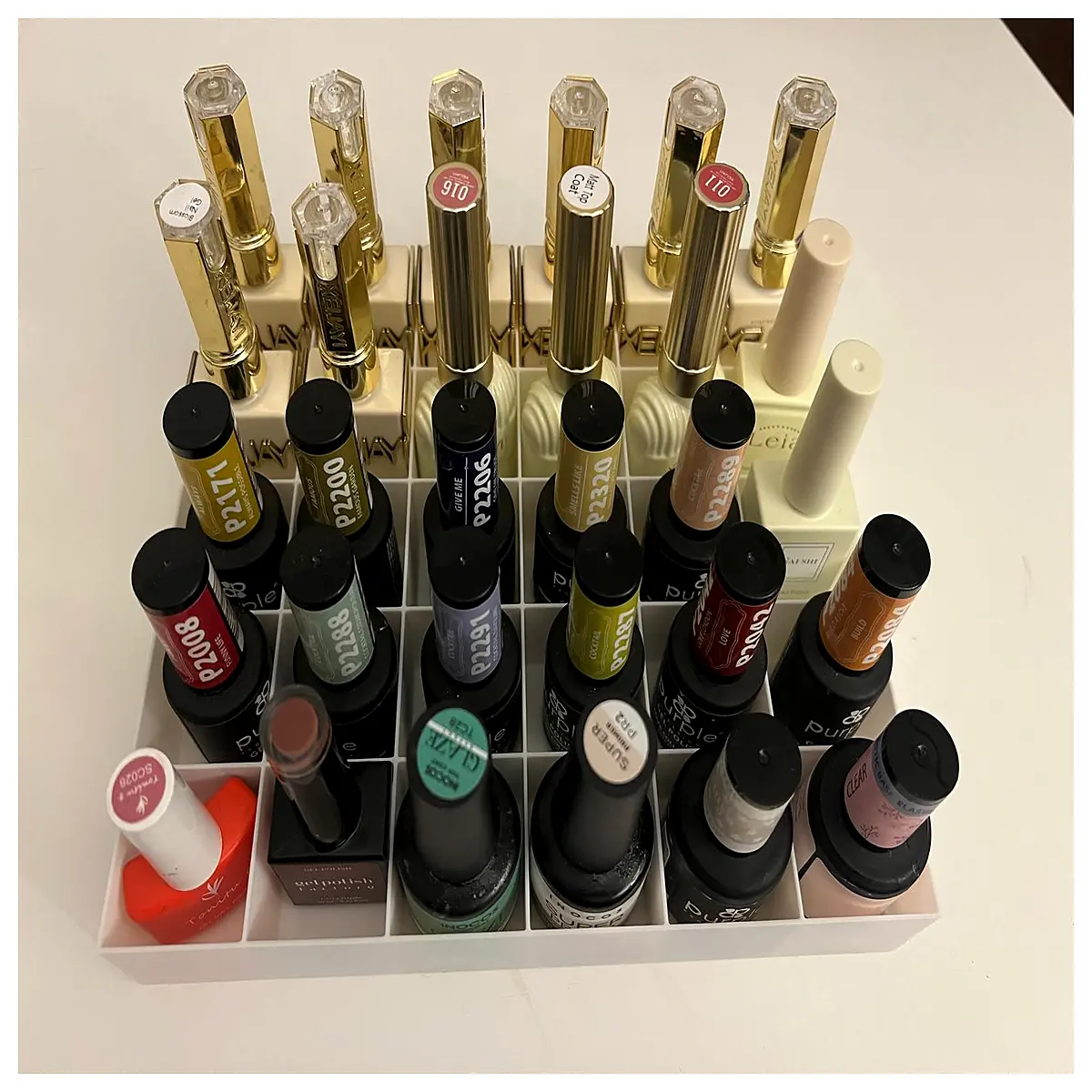 Nail Polish Organizer Brush Cleaner Quick Nail Brush Cleaning Tool for Nail Polish Applicators Accessories
