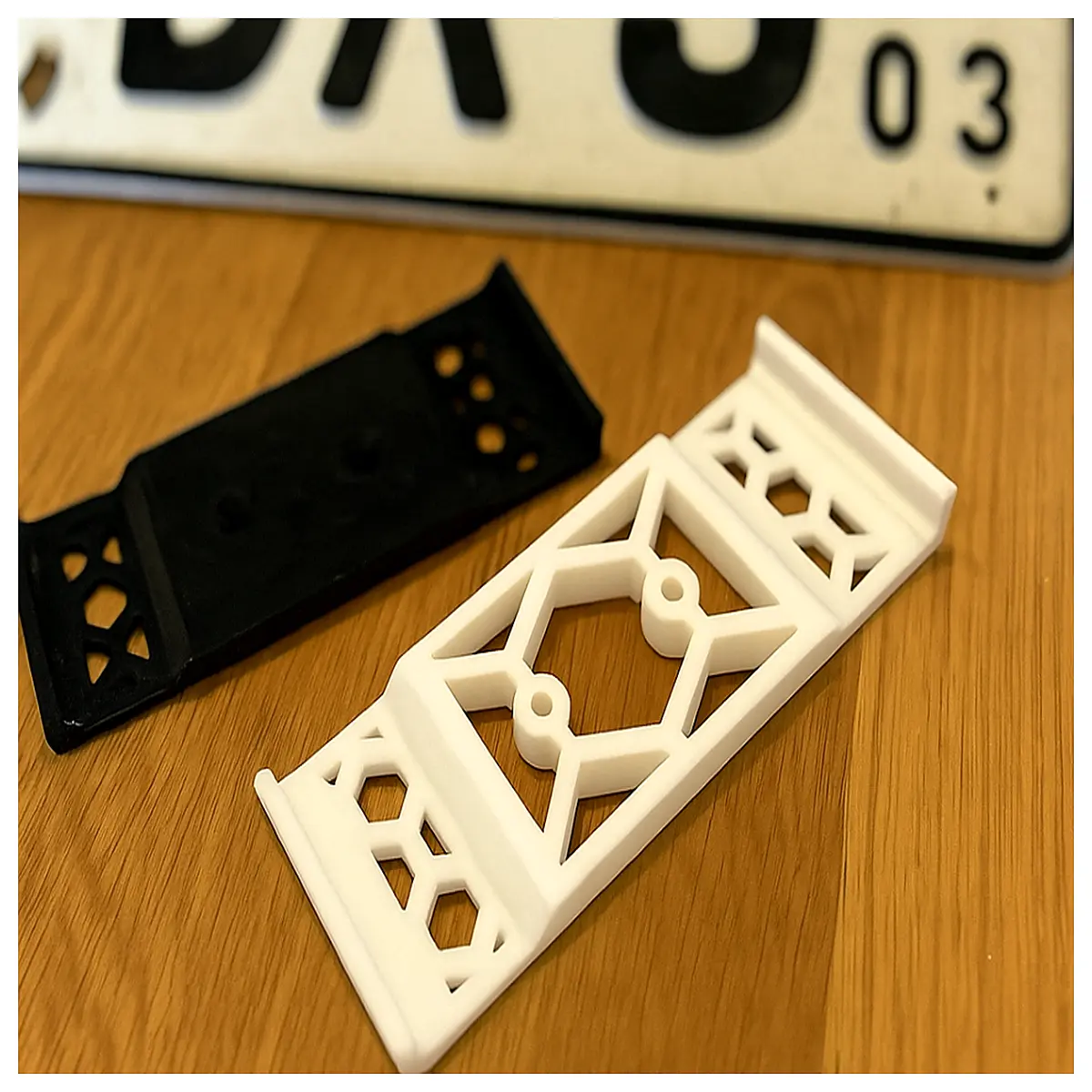 License Plate Mount Standard Lightweight Basic Version Car Roof Bracket Accessory Vehicle Decoration