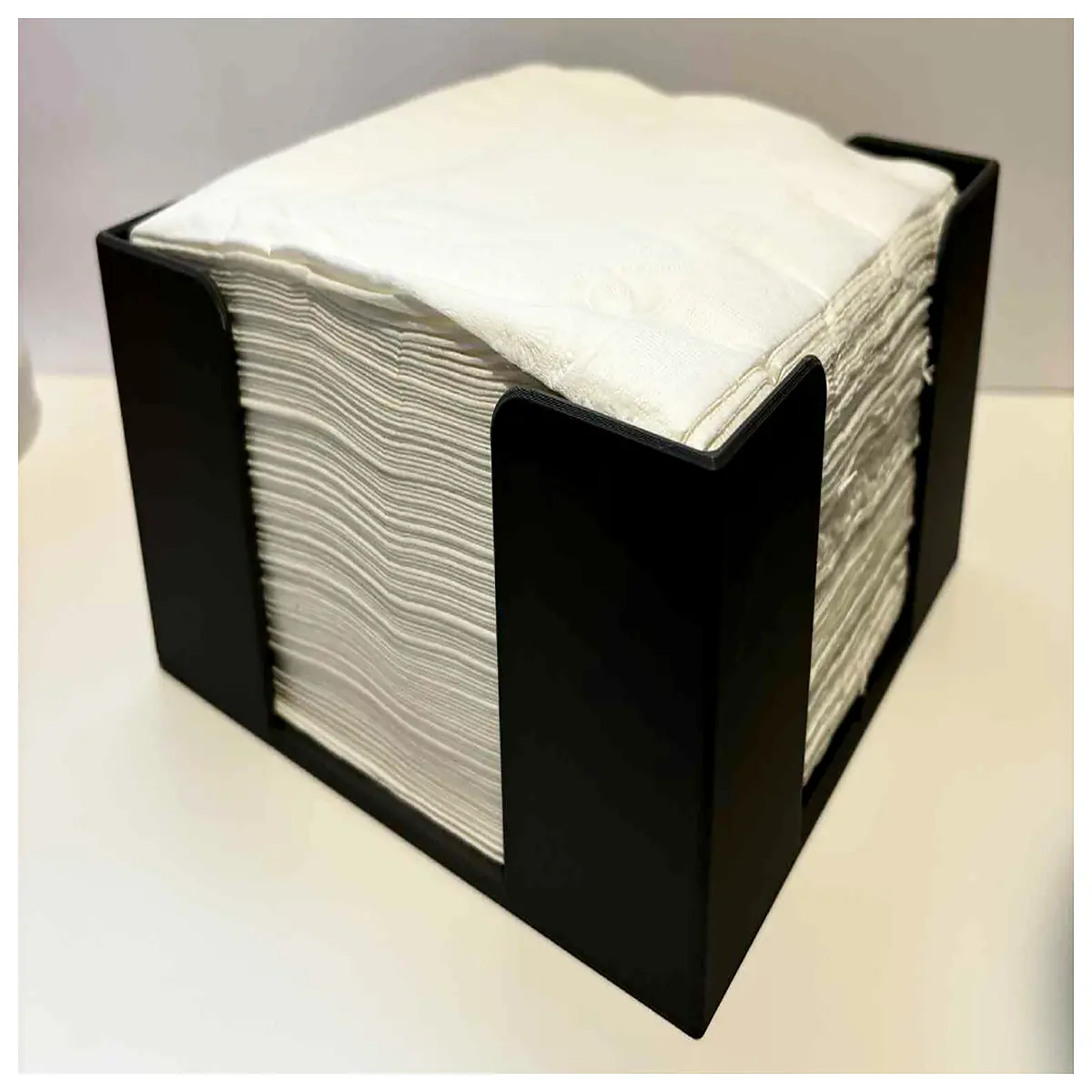 Napkin Dispenser Holder Desktop Storage Kitchen Bathroom Tissue Display Stand Organizer Base Napkin Paper Holder
